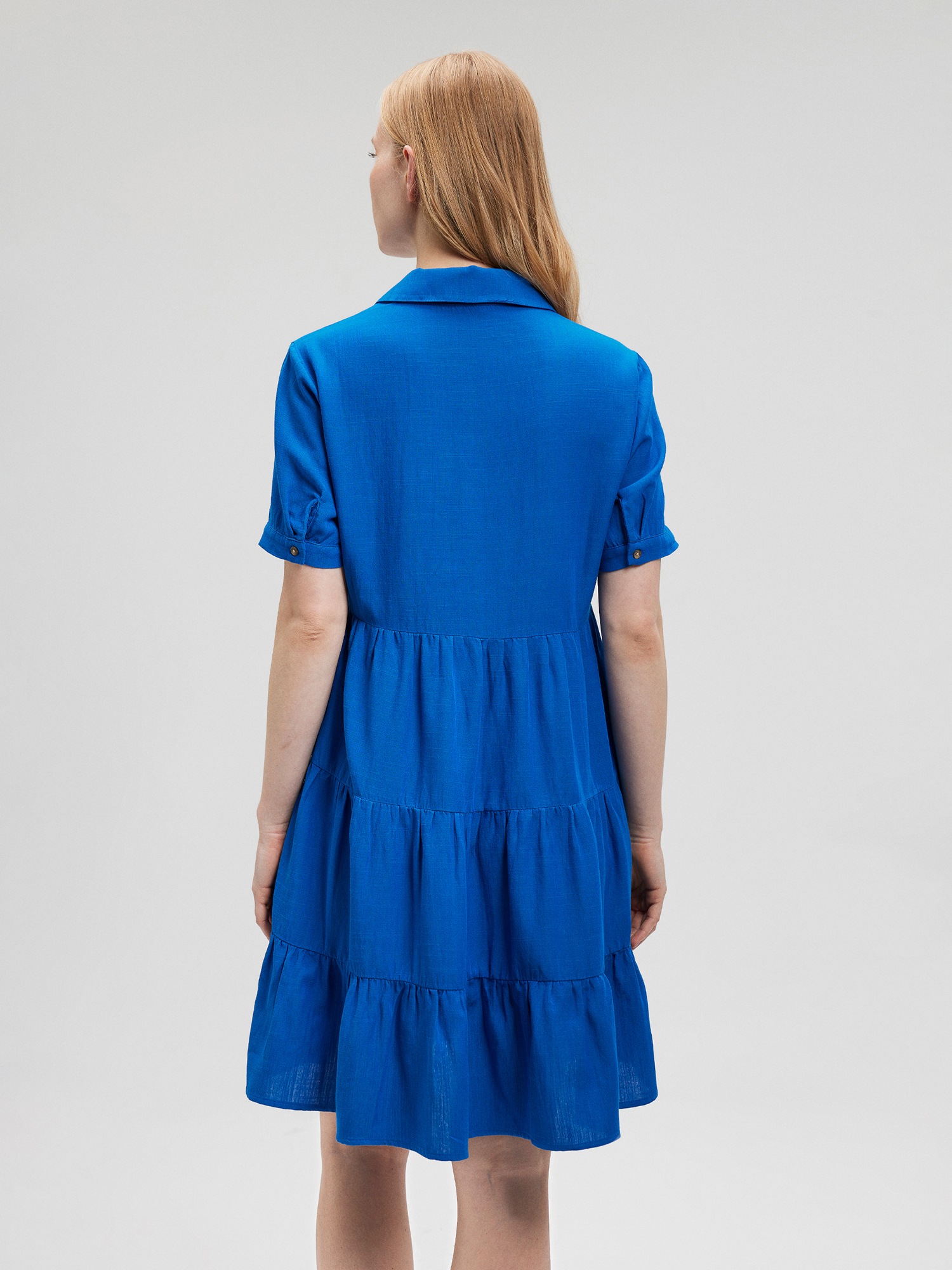 Mavi Minikleid »WOVEN MINI DRESS«, Kleid kurz