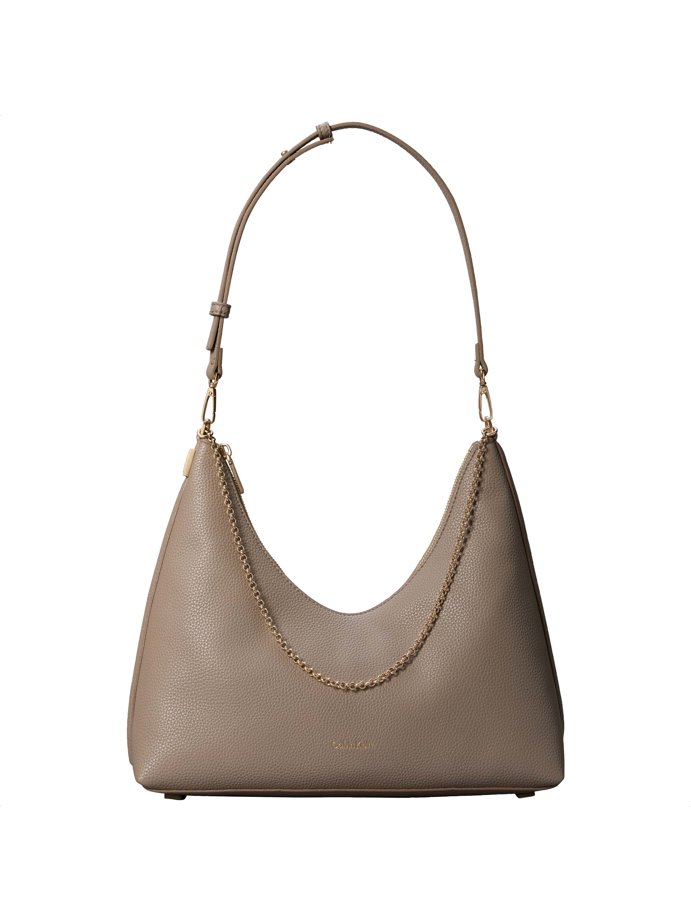 Calvin Klein Schultertasche "EMBLEM HW PEBBLE SHOULDER BAG" Schultertasche, günstig online kaufen