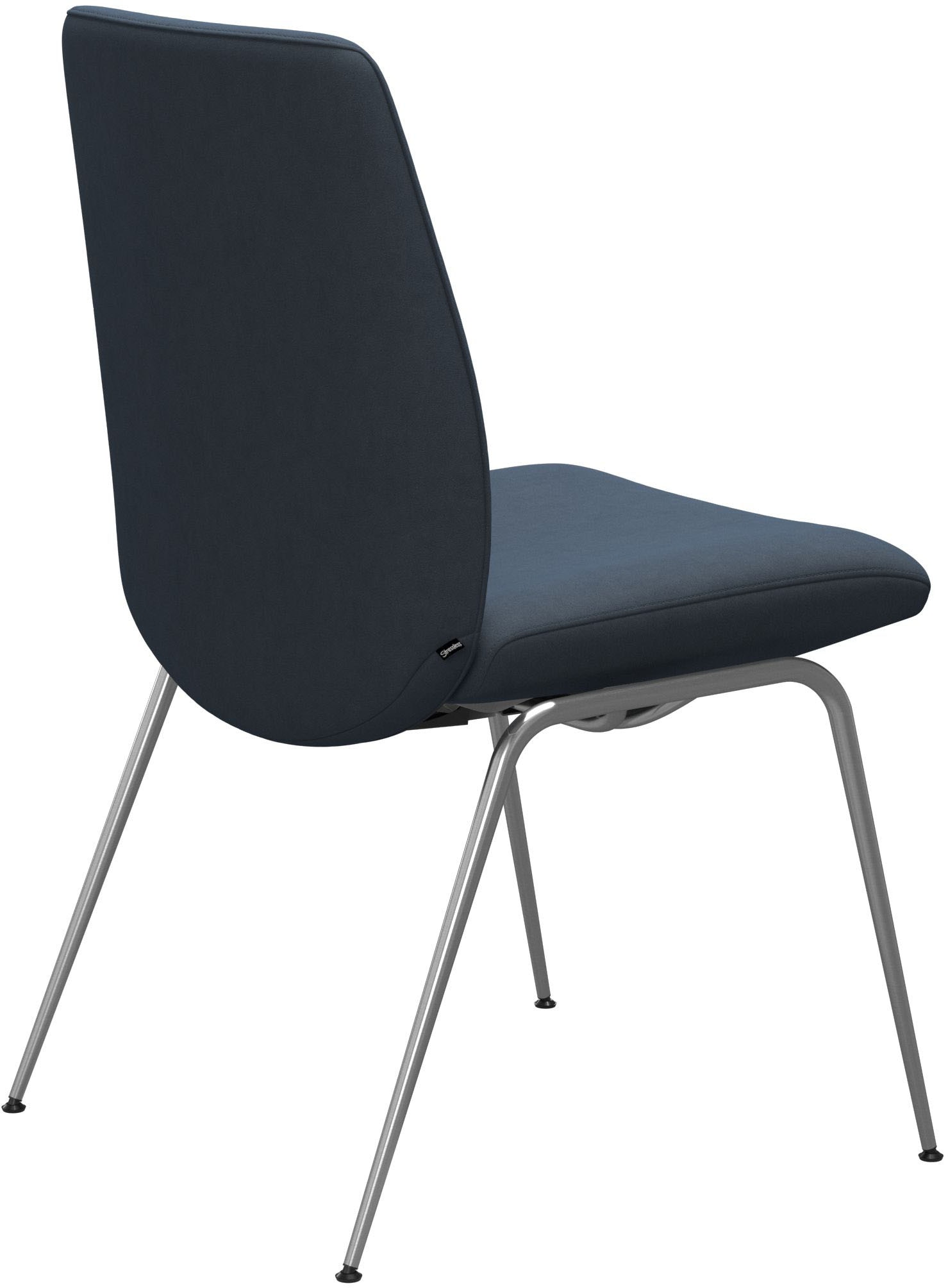 Stressless® Polsterstuhl »Laurel«, Microfaser DINAMICA, Low Back, Größe L, mit Beinen aus Stahl in Schwarz matt