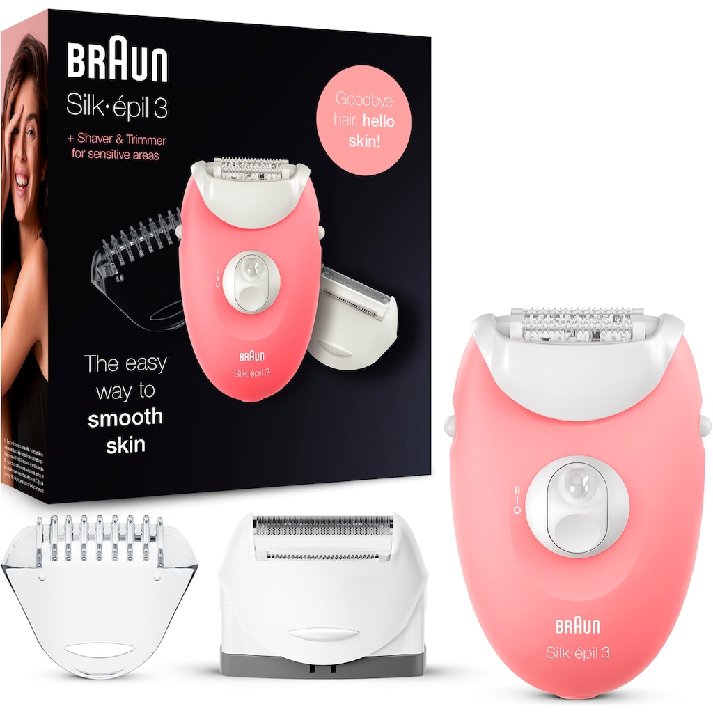 Braun Epilierer »Silk-épil 3 SE 3-440«