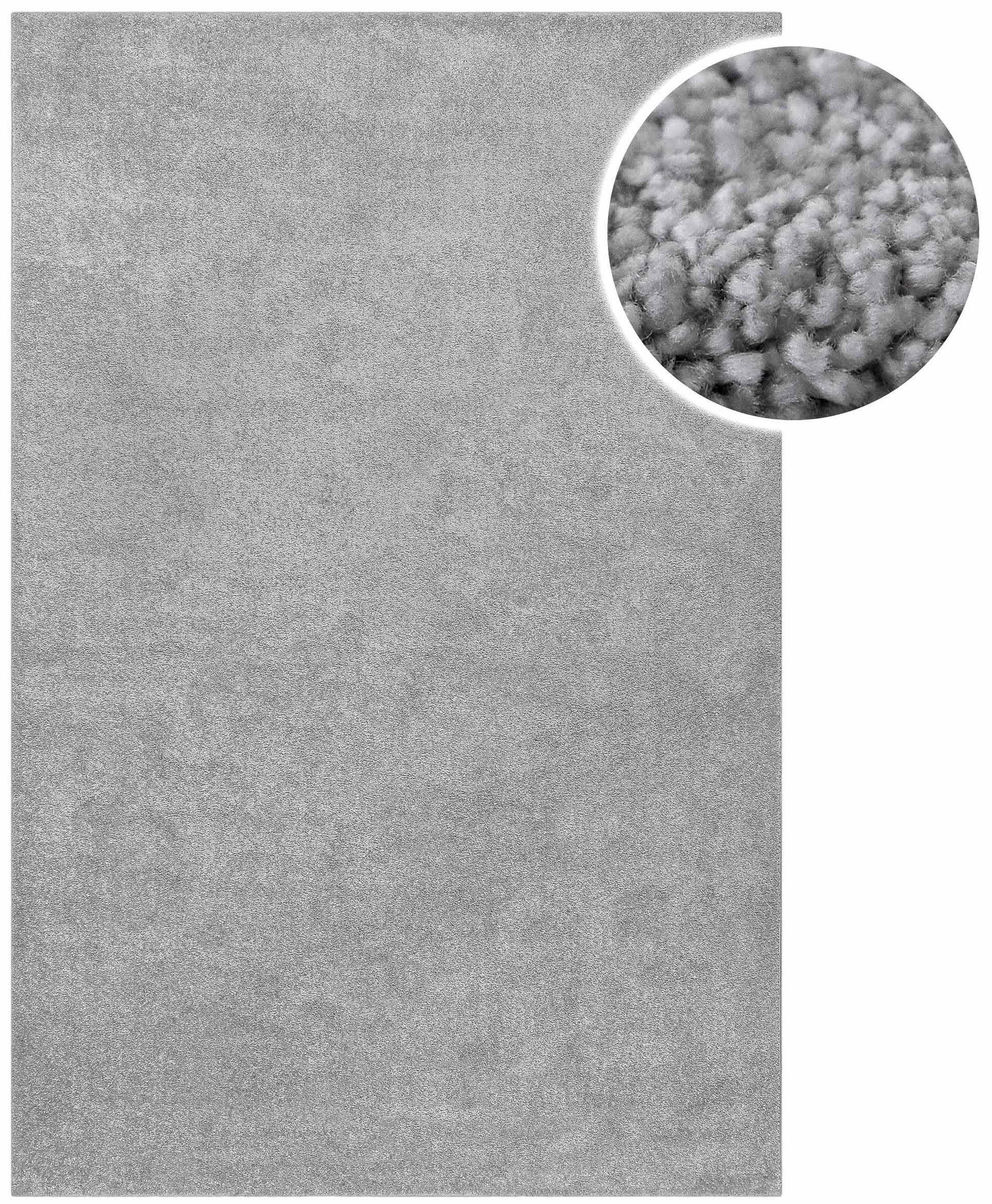 OTTO home Teppich "Lisbea" rechteckig 17 mm Höhe moderner dichter weicher K günstig online kaufen