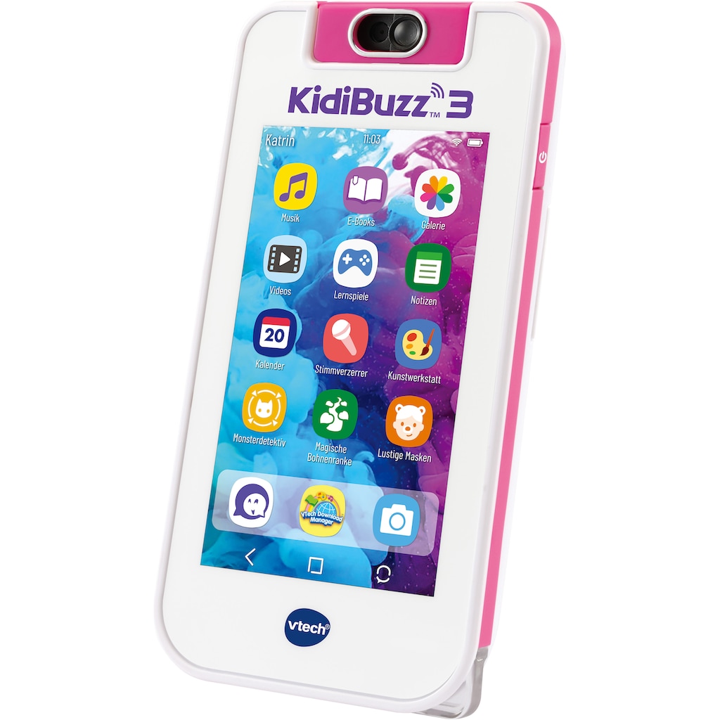 Vtech® Spiel-Smartphone »Kiditronics, KidiBuzz 3, pink«