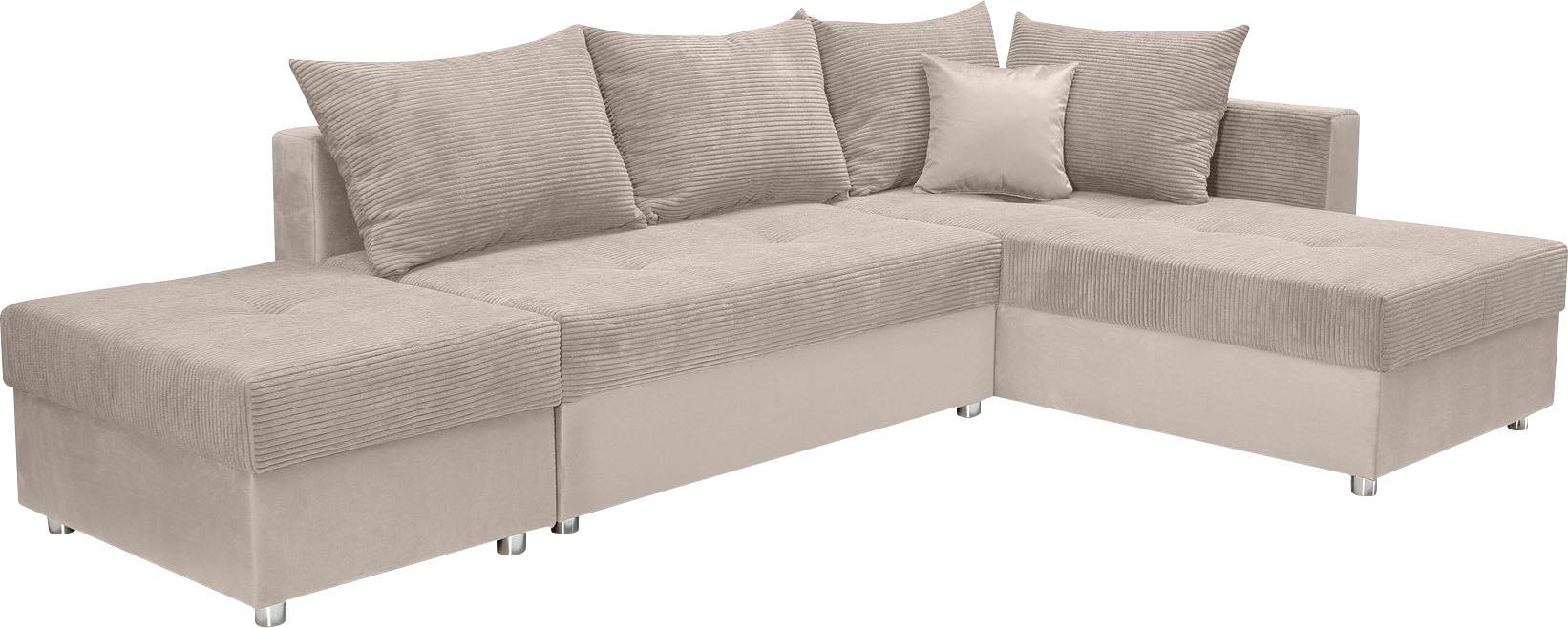 COLLECTION AB Ecksofa "Italia L-Form", mit Bettfunktion und Bettkasten, in günstig online kaufen