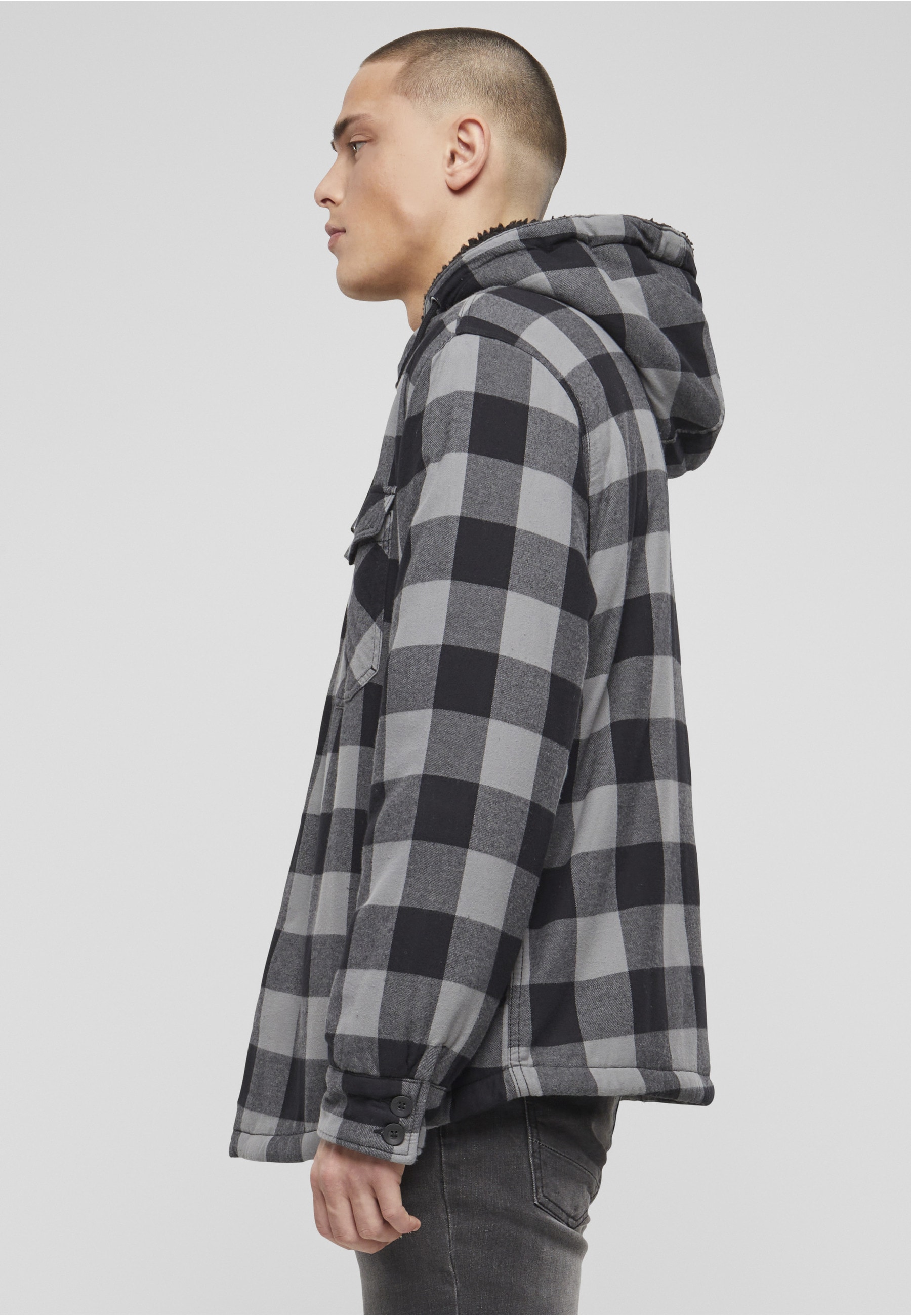 Brandit Anorak »Brandit Herren Lumberjacket Hooded« 1 Stk. tlg. mit Kapuze