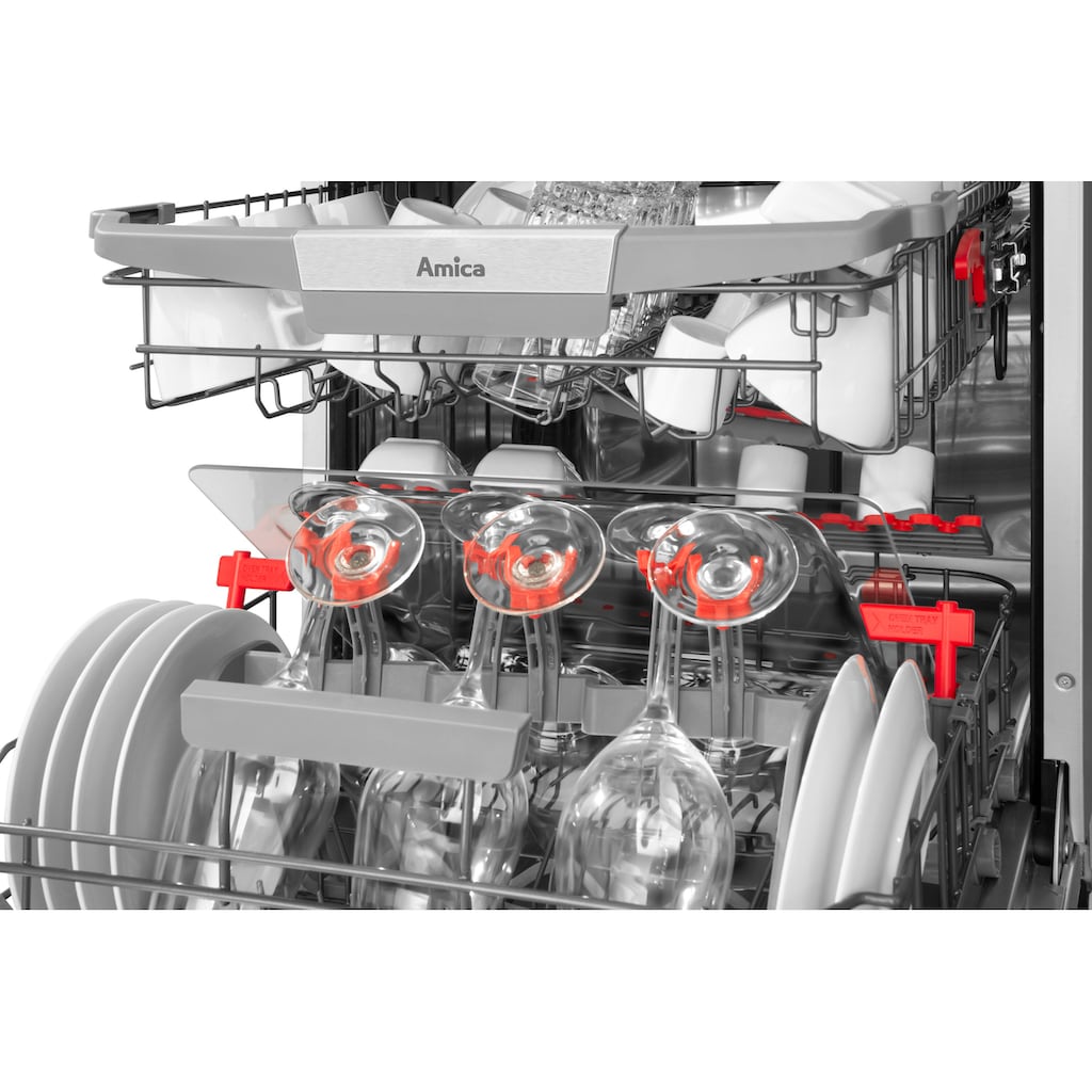 Amica vollintegrierbarer Geschirrspüler »EGSPV 590 900«, EGSPV 590 900, 9,8 l, 14 Maßgedecke