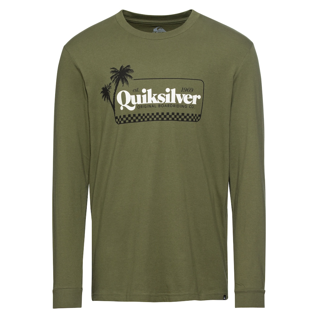 Quiksilver Langarmshirt, (Packung, 2 tlg., 2er-Pack)