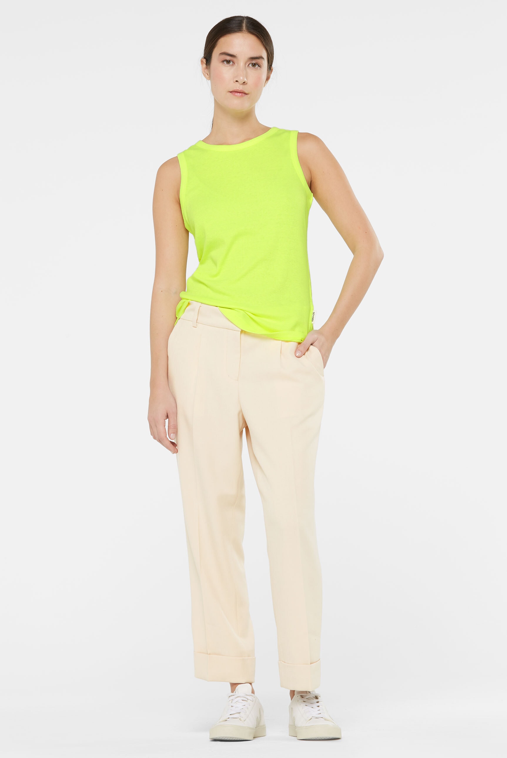 SENSES.THE LABEL Tanktop mit Baumwolle