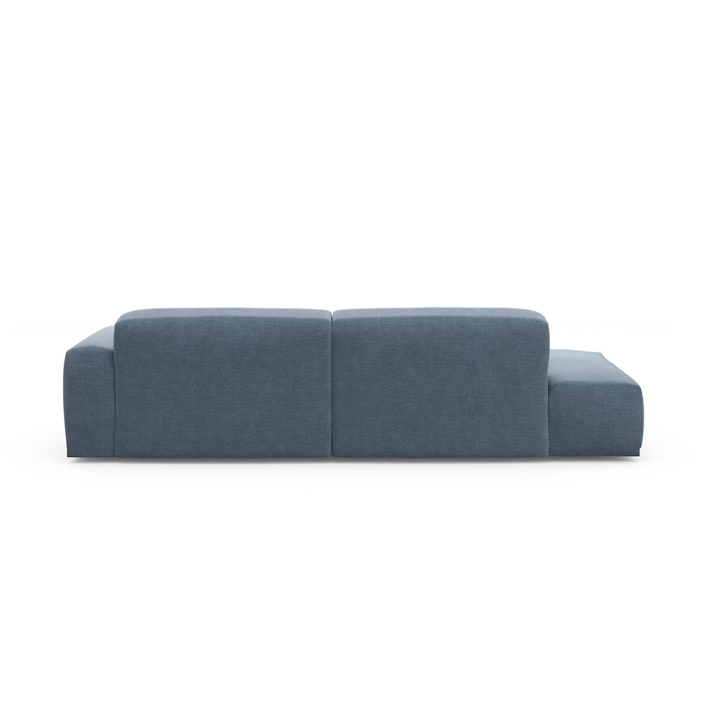 TRENDMANUFAKTUR Ecksofa Braga, aus 2 Teilen, moderner Cord-Stoff