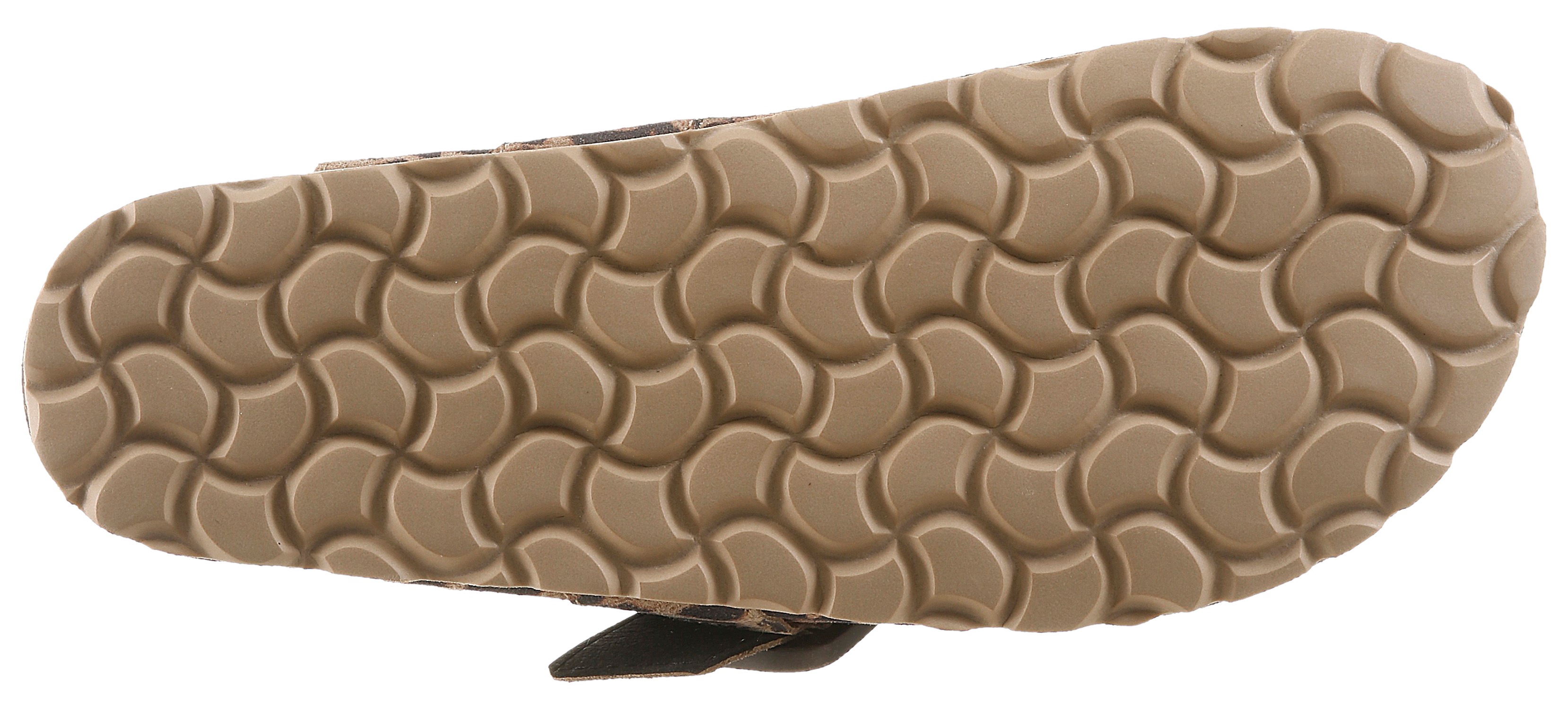 Thumbnail - VERBENAS Clog Hausschuh, Sommerschuh im Leo-Look