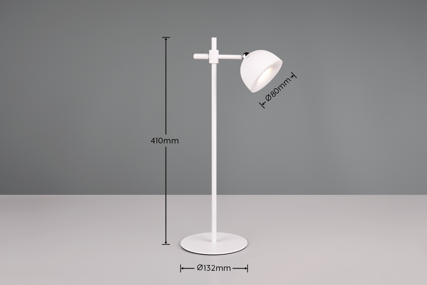 REALITY Leuchten LED Tischleuchte »MAXIMA«, 1 flammig, Leuchtmittel LED-Board | LED fest integriert, kabellose Akku Tischlampe mit Magnet-Kopf: 3 Befestigungsarten wählbar
