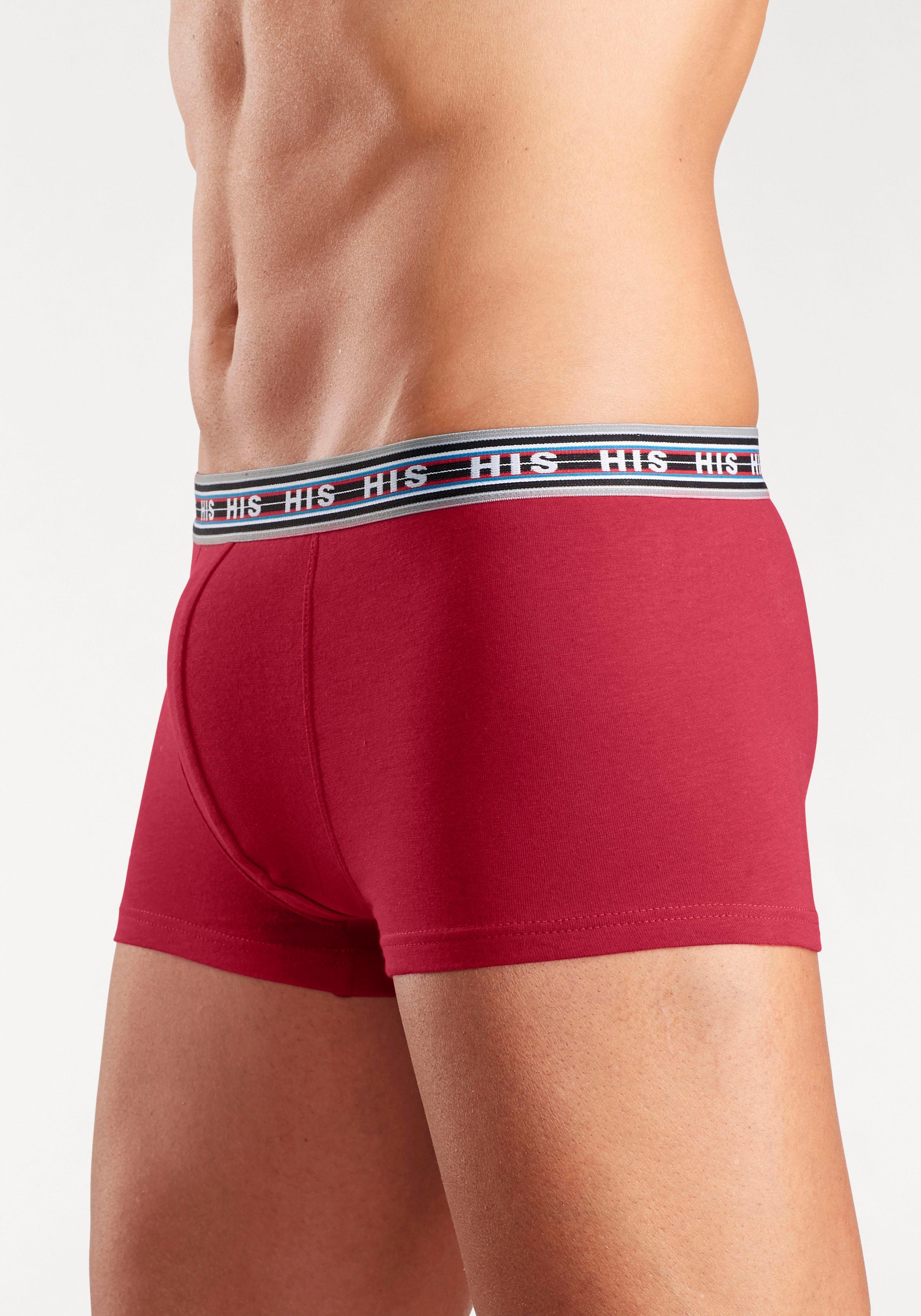 H.I.S Hipster, (Packung, 5 St.), knapp sitzende Boxershorts aus Baumwoll-St günstig online kaufen