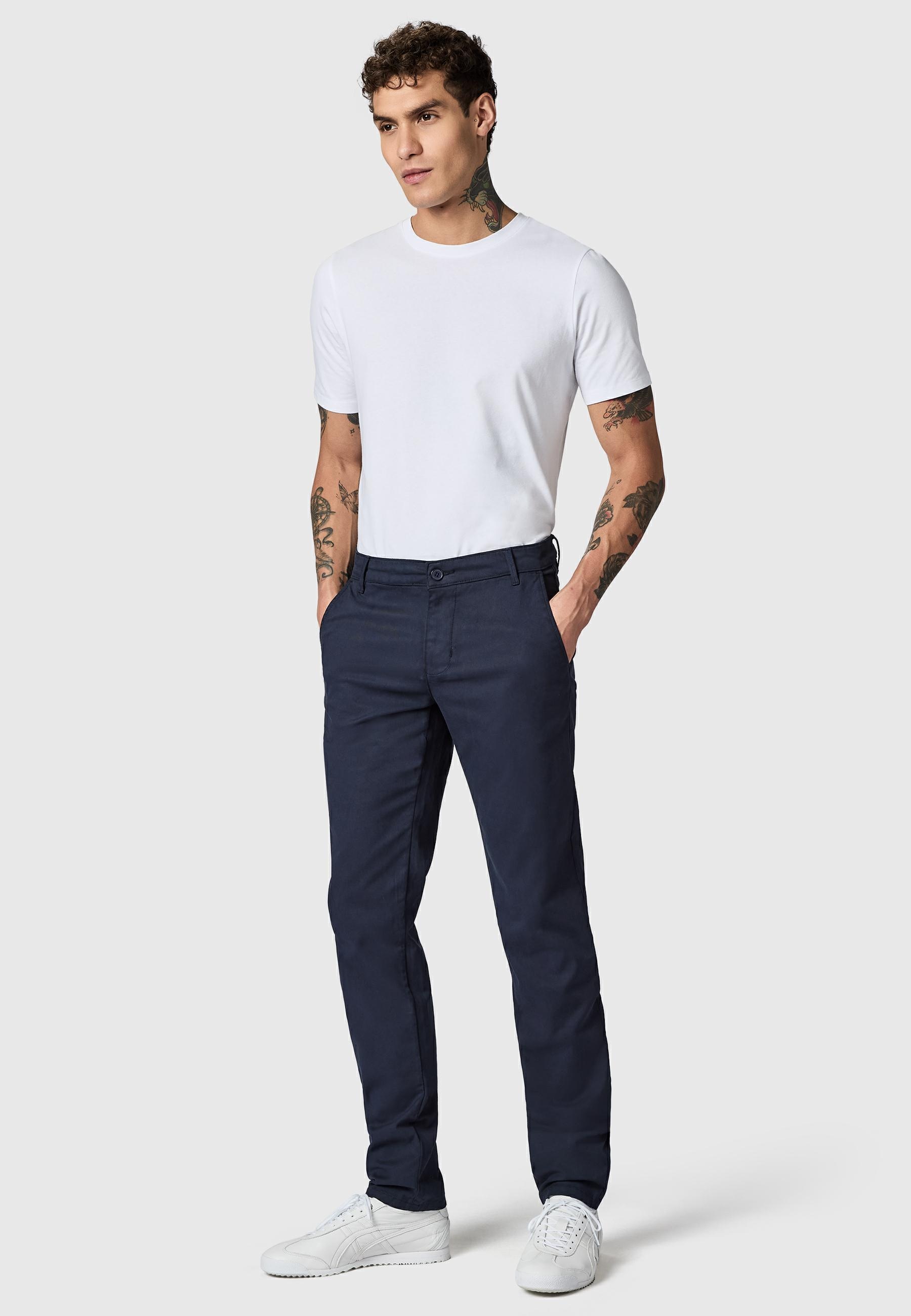 PEAK TIME Chinohose »Astron«  Elegante Herrenhose mit Bio-Baumwolle