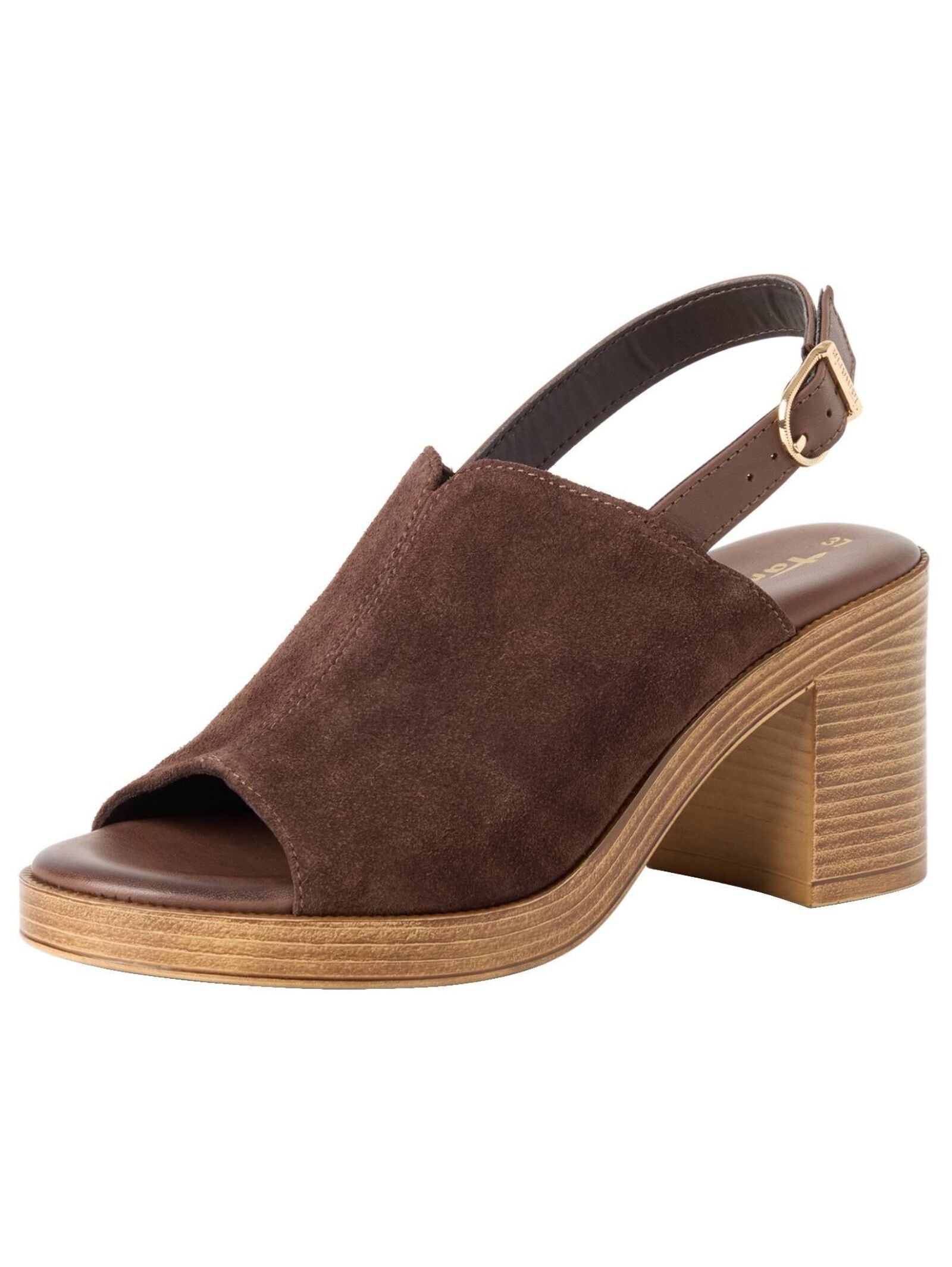 Tamaris High-Heel-Sandalette "Tamaris Sandalen Veloursleder" günstig online kaufen