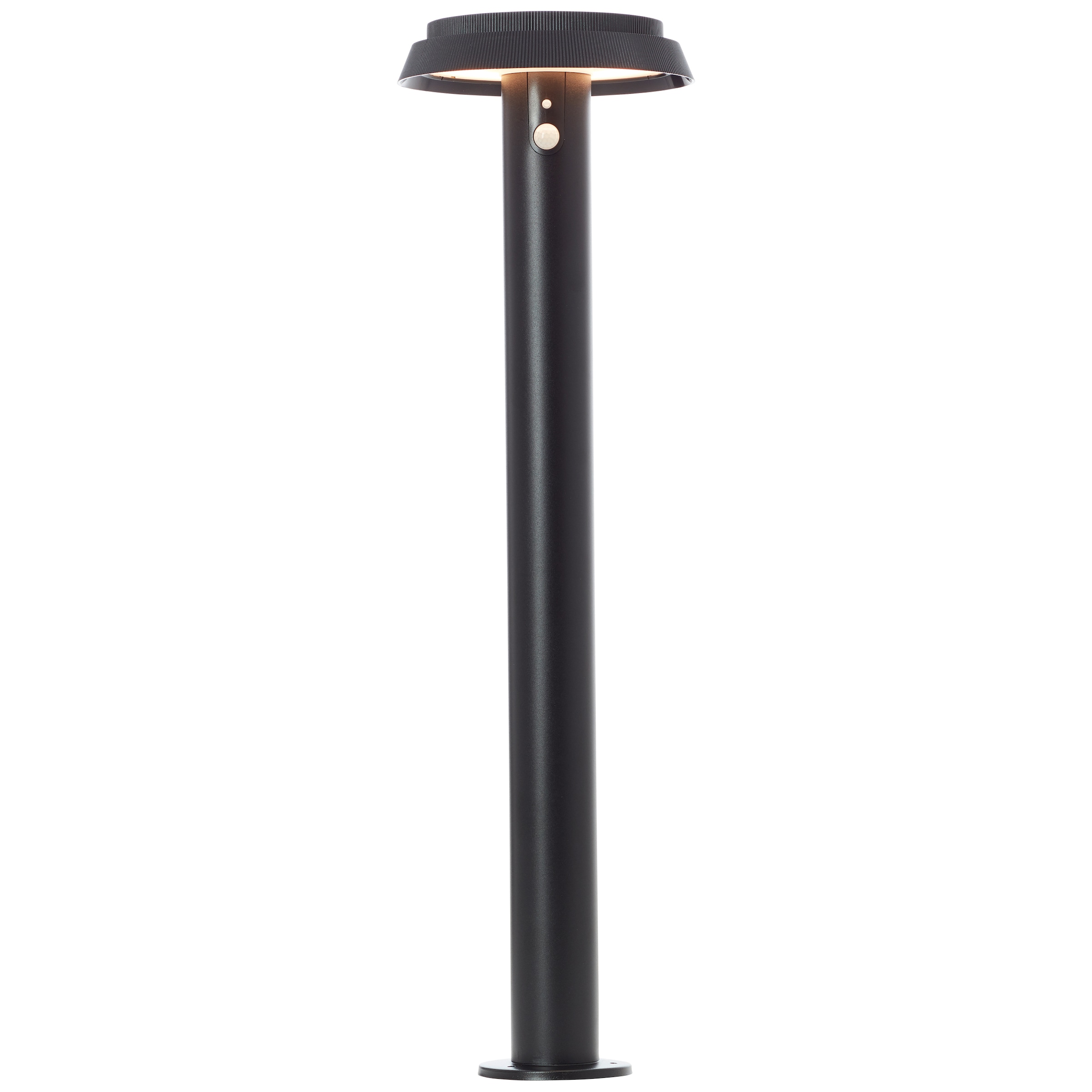Brilliant LED Außen-Stehlampe »Alvero«, LED Außenstehleuchte, Solar, 70 cm, 500 lm, 3000 K, Metall, schwarz