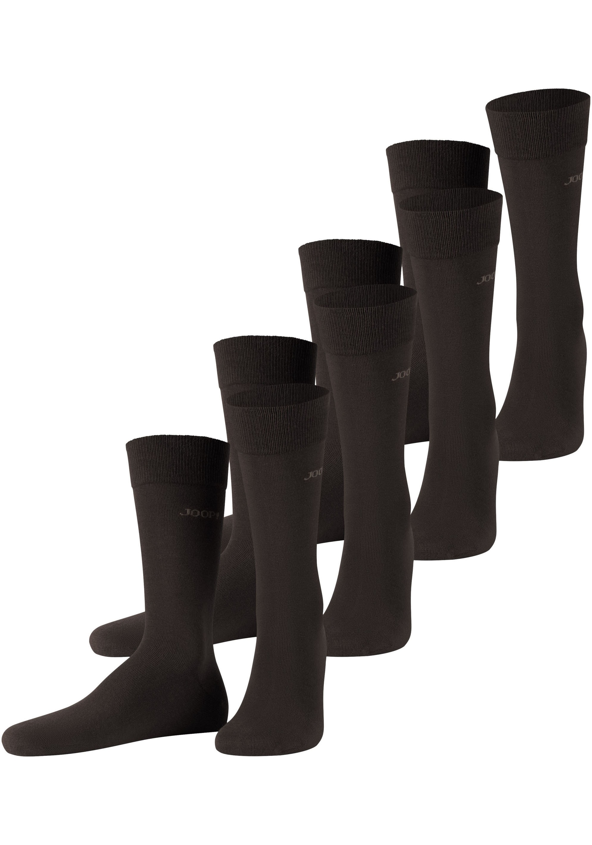 JOOP! Socken »premium essentials«, (4er Pack), Premium Essentials, verstärkte Ferse, haltbare Spitze