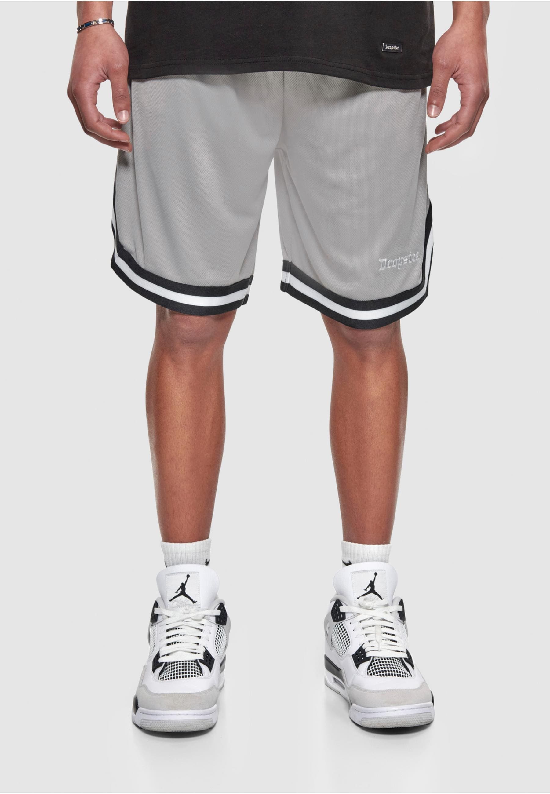 Dropsize Shorts »Dropsize Herren Dropsize Logo Mesh Shorts«, (1 tlg.)