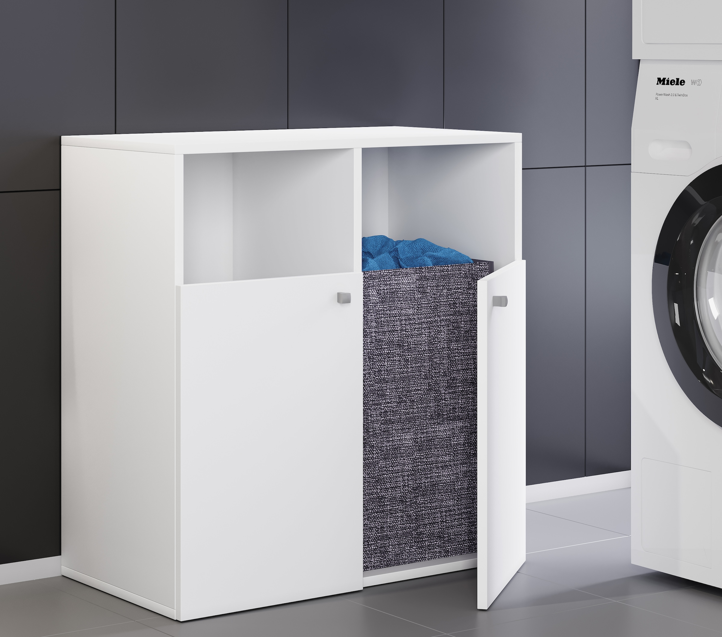 VCM Hochschrank »Wäscheschrank Wäschetruhe Wäschebox Dreso L 2-f«