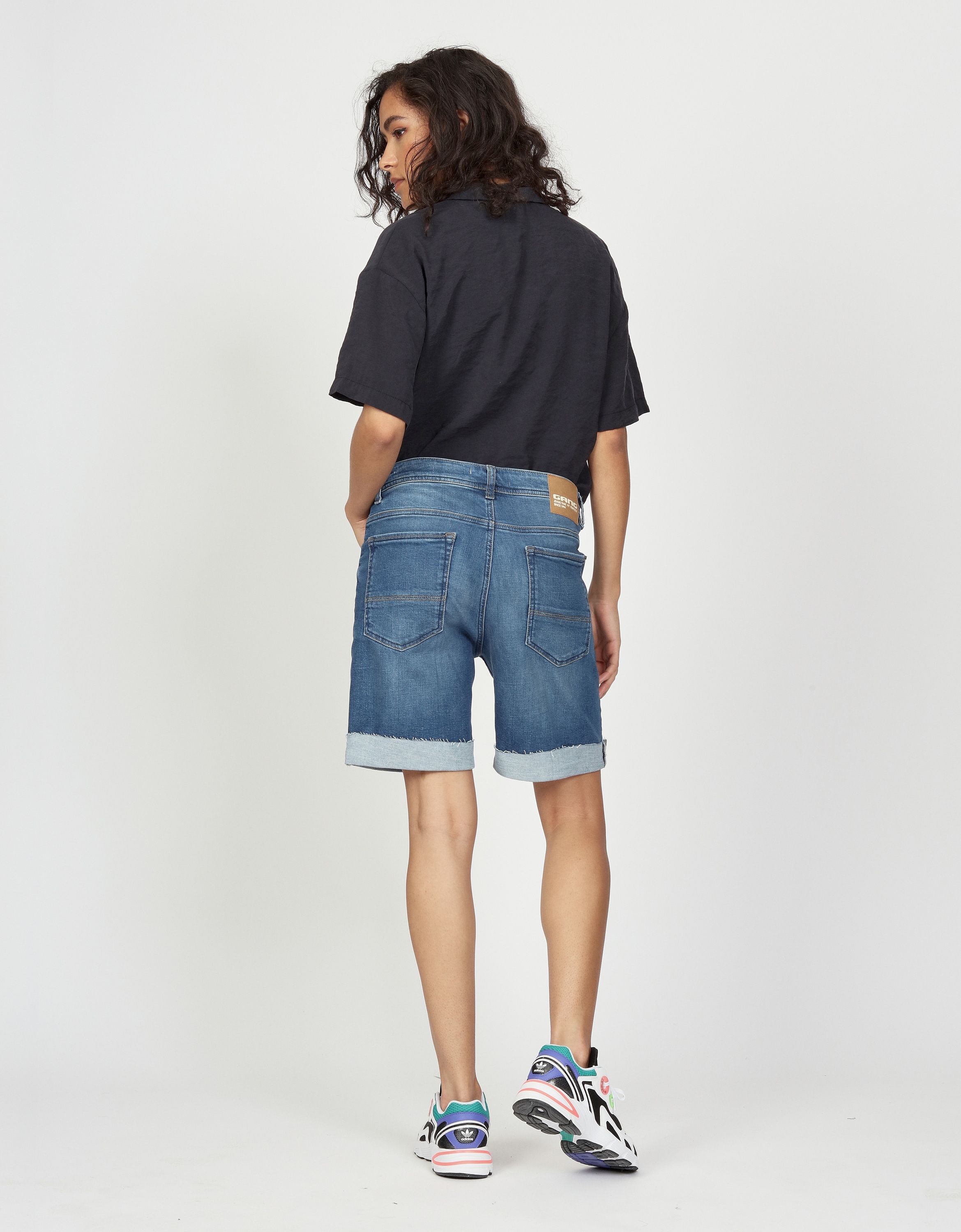 GANG Boyfriend-Jeans »GANG Jeans Short 94NICA SHORTS«