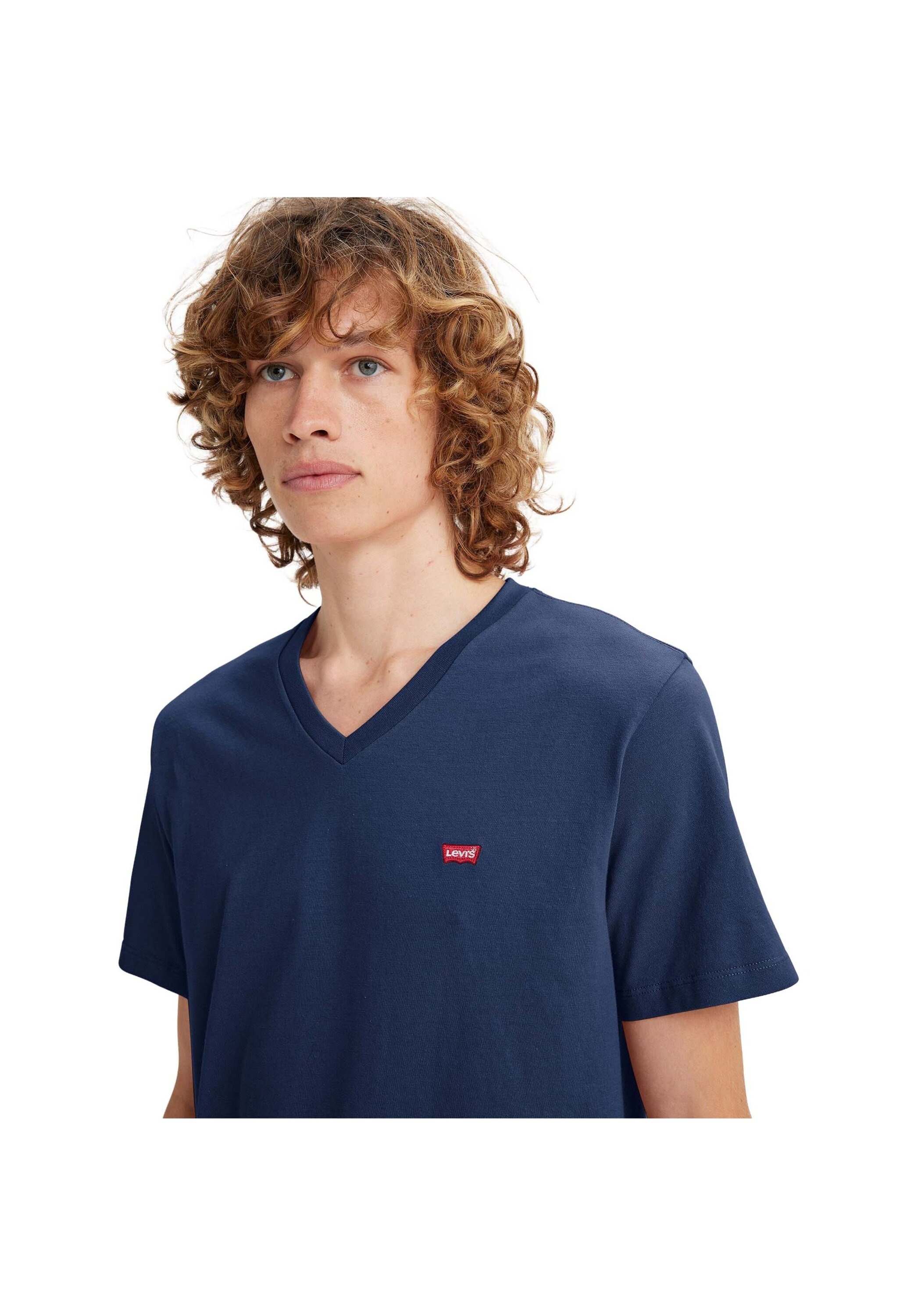 Levis T-Shirt "T-Shirt ORIGINAL HM VNECK 2P 2er Pack" 2 günstig online kaufen