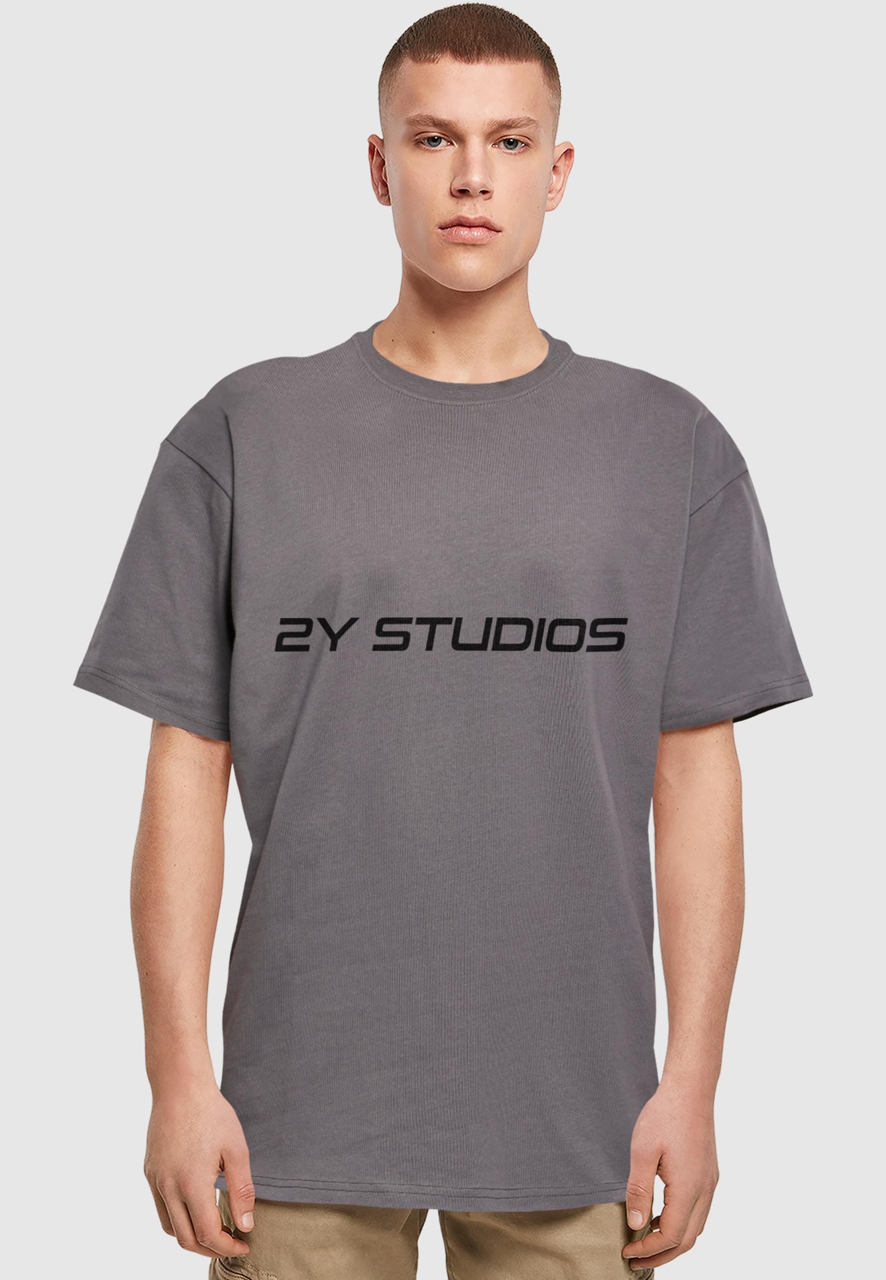 2Y Studios T-Shirt »2Y Studios Herren Logo Oversize Tee«, (1 tlg.)