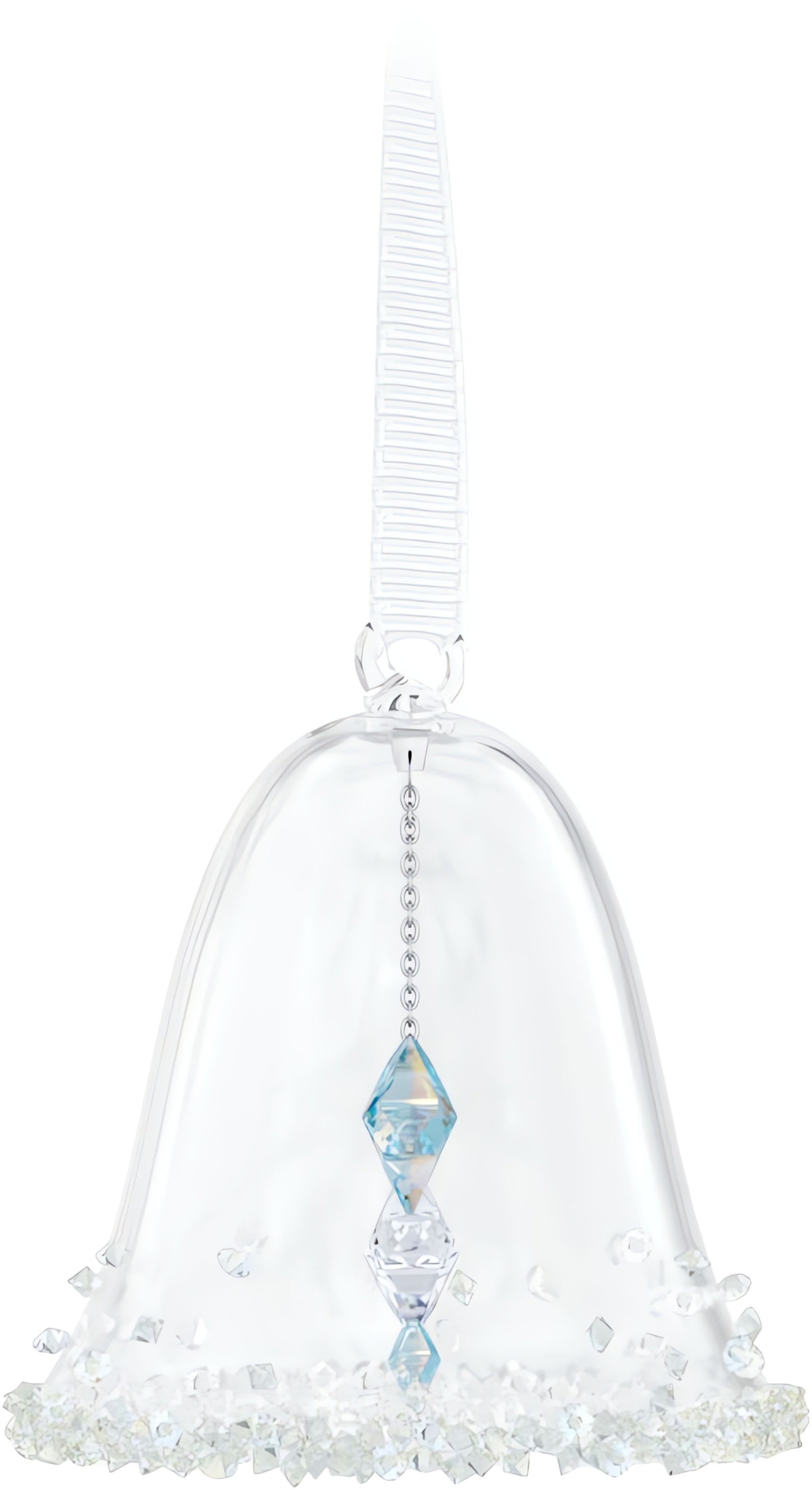 Swarovski Dekohänger »Kristall Sammelfigur Holiday Magic Classics Weihnachtsglocke, 5682732«, (1 St.), Swarovski® Kristall