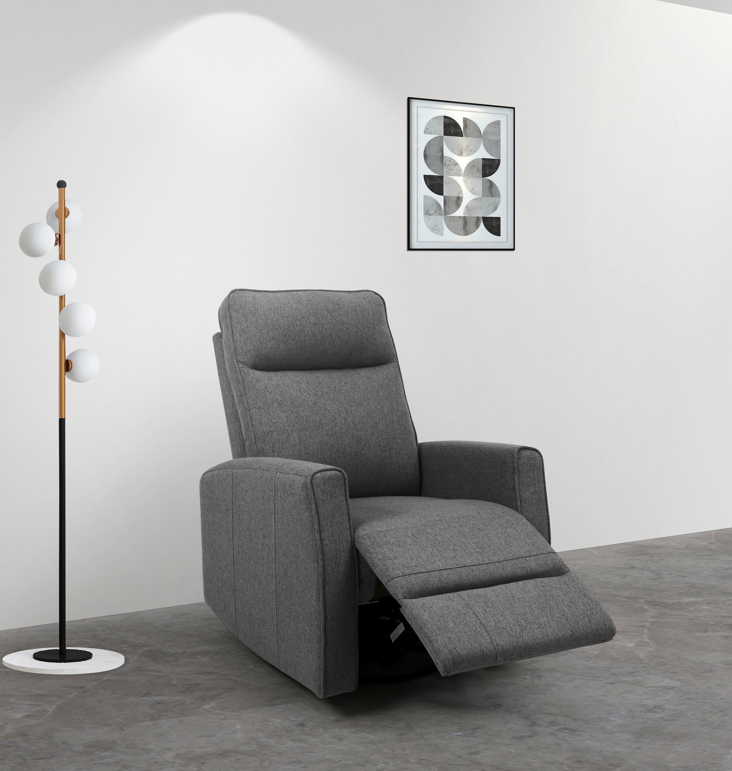 OTTO home Relaxsessel "KAYLI mit Schaukel-, Dreh und Liegefunktion, Webstof günstig online kaufen