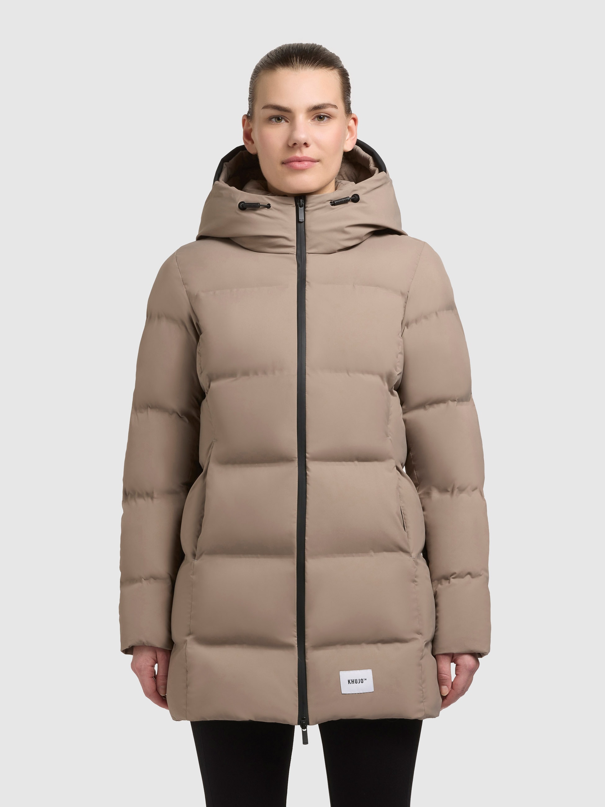 khujo Steppjacke »TANARE4« mit Kapuze