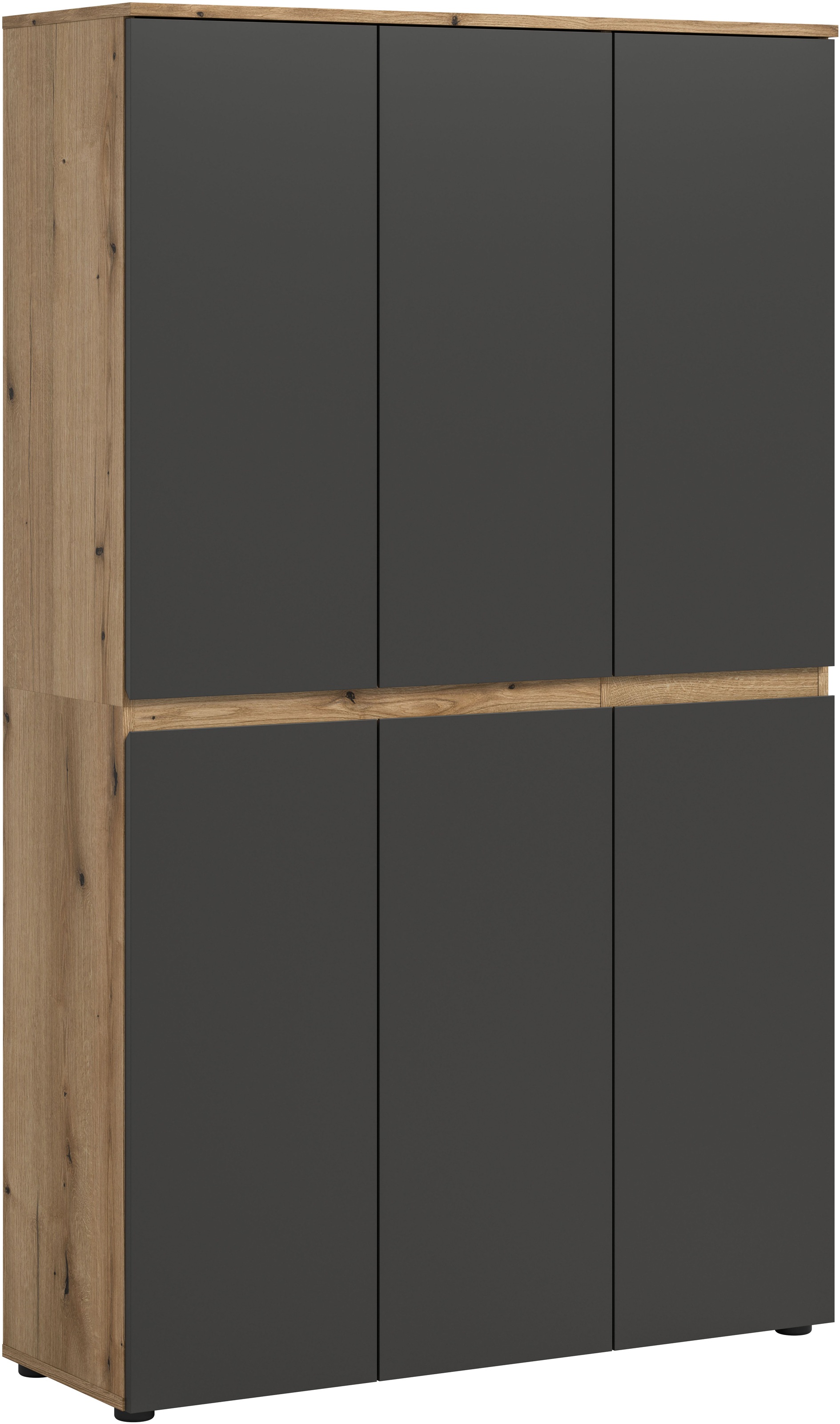 Home affaire Mehrzweckschrank "CIPELA" 1 Stk. tlg. BxH:105x175 cm, viel Sta günstig online kaufen