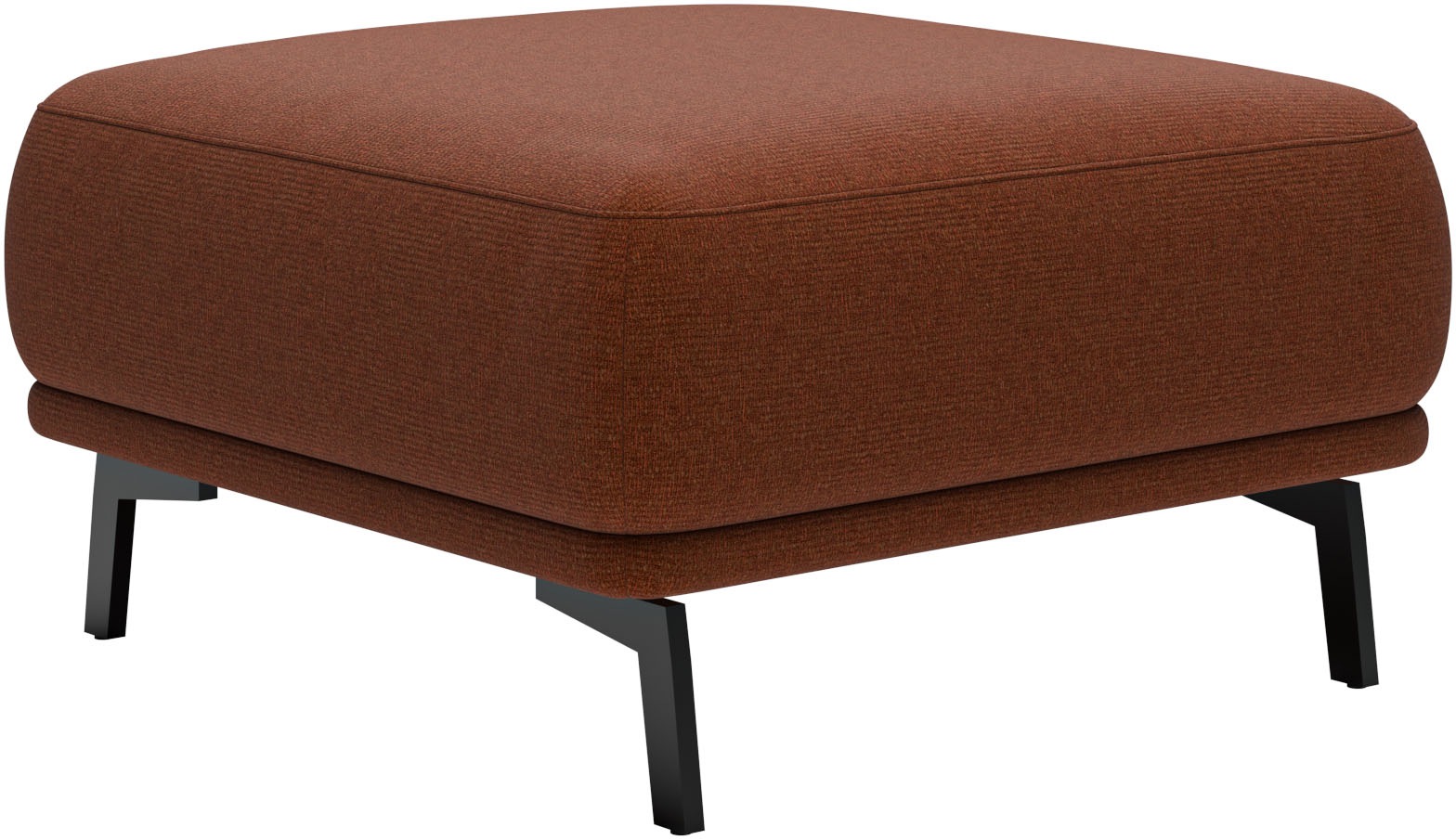 SCHÖNER WOHNEN-Kollektion Polsterhocker "Tossa, smarte Ergänzung für dein Wohnzimmer, Breite 73 cm" 1 Stk. tlg. Flexibler Komfort, edle Optik & saugroboterfreundlich