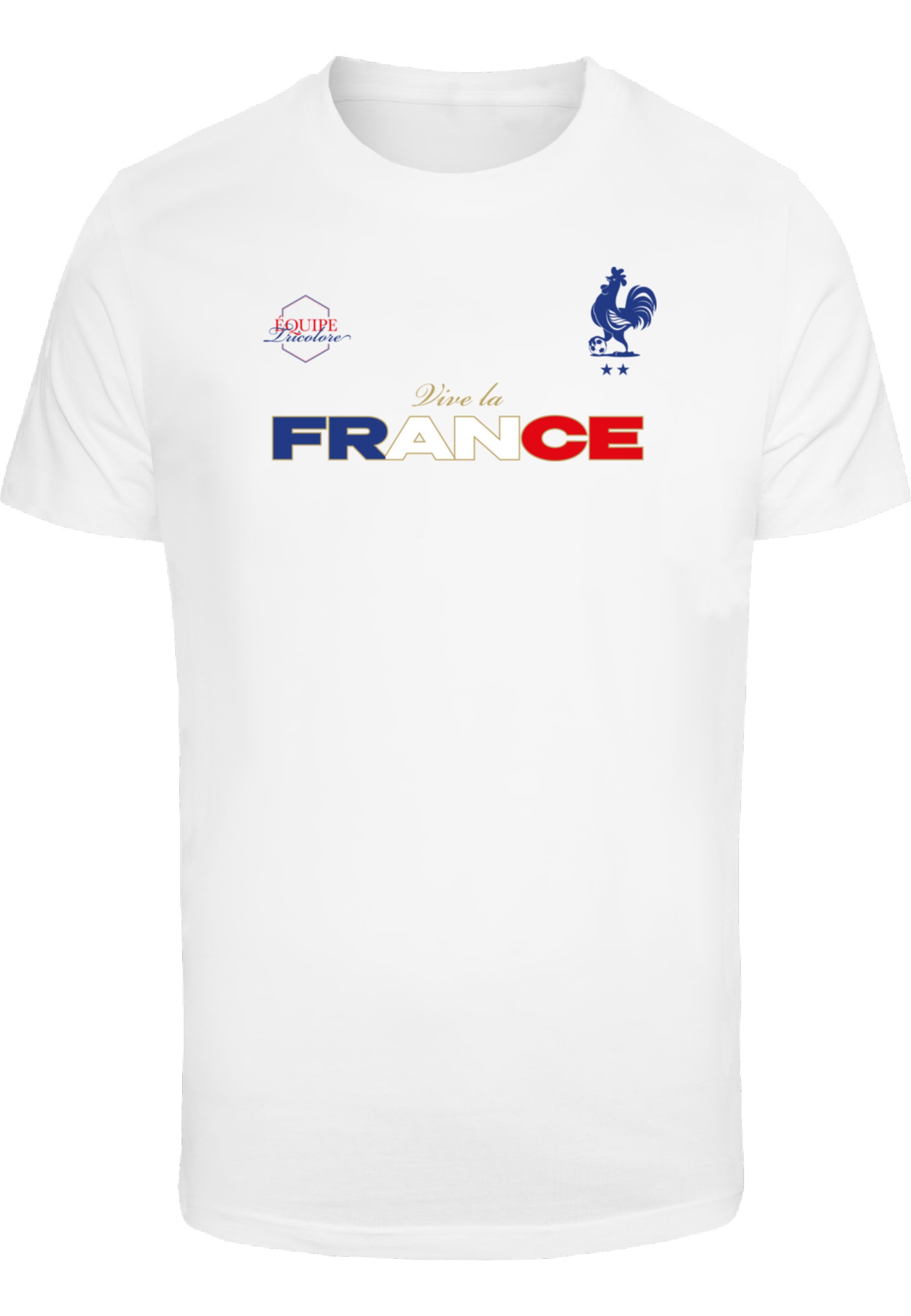 MisterTee T-Shirt »MisterTee France Trikot Tee« 1 Stk.