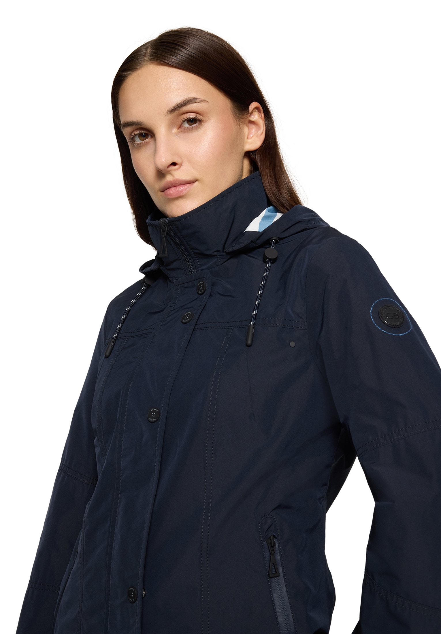 Gil Bret Outdoorjacke mit Kapuze mit Kapuze