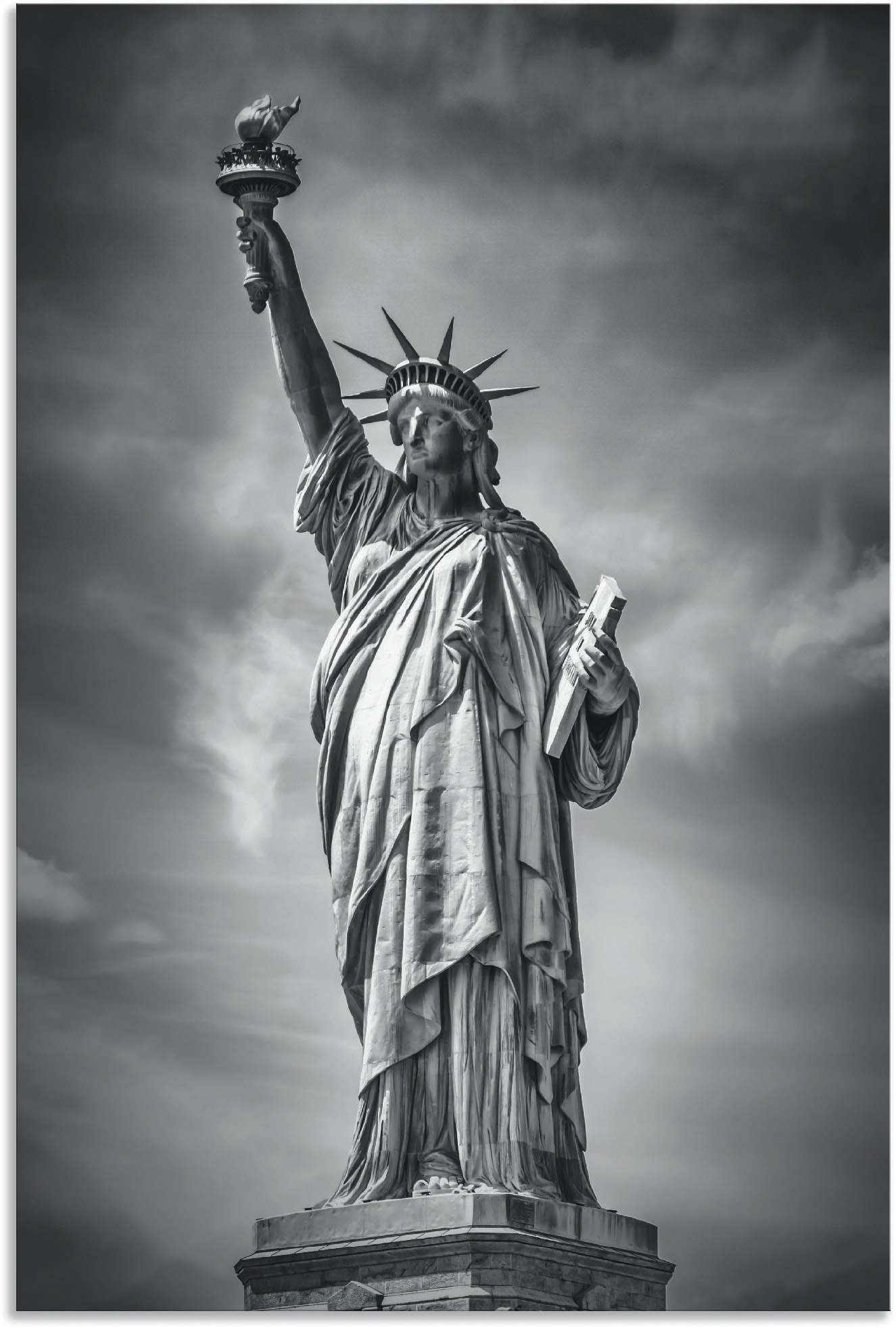 Black Friday Artland Wandbild »New York City Freiheitsstatue II«, Bilder  von Amerika, (1 St.), als Alubild, Leinwandbild, Wandaufkleber oder Poster  in versch. Größen | BAUR