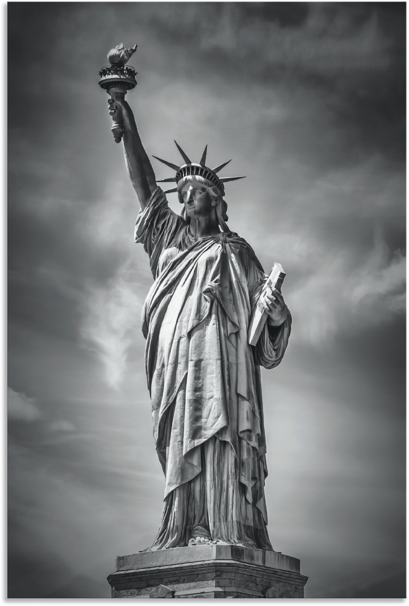 Black Friday York Leinwandbild, Poster | »New (1 II«, von Alubild, Amerika, St.), Wandbild Bilder als oder Artland Freiheitsstatue Wandaufkleber in City Größen BAUR versch