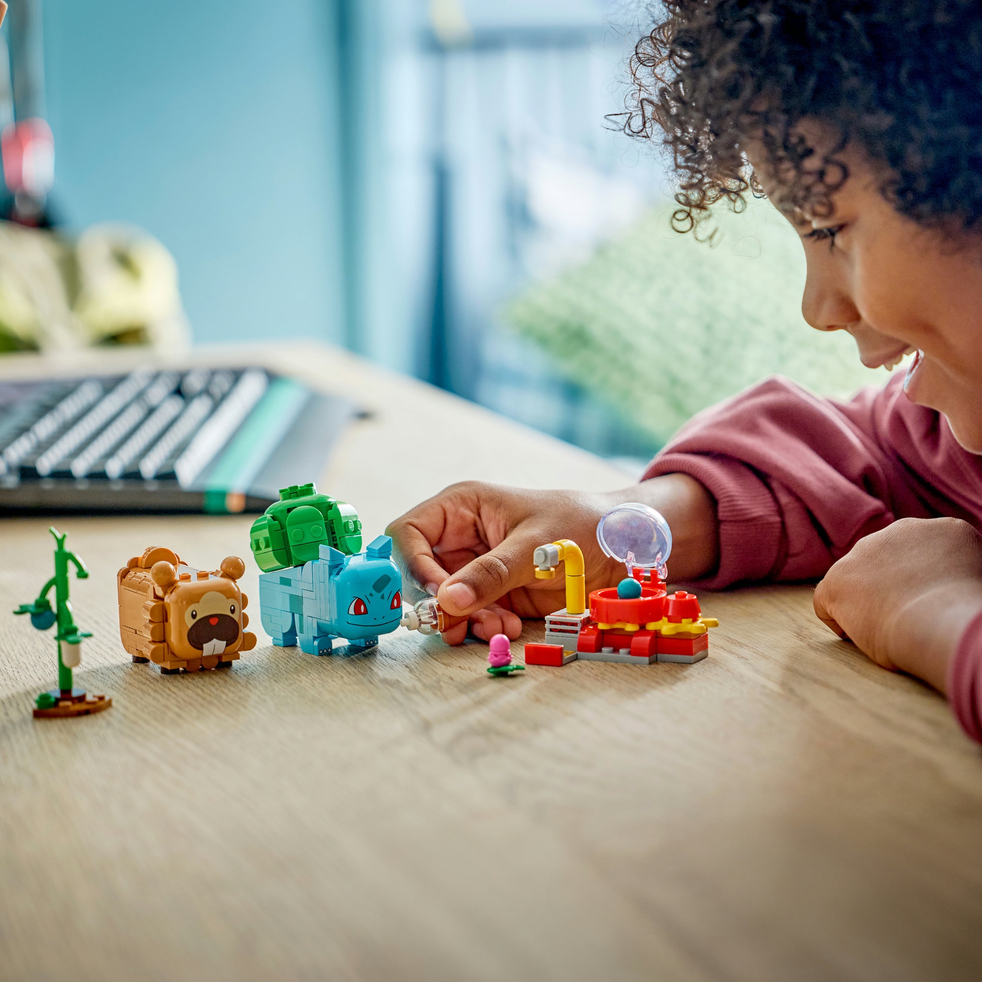 LEGO® Konstruktionsspielsteine »SMART Play: Beerenfete mit Bisasam und Bidiza (72155), LEGO Pokémon« Mit SMART Brick kombatibel (nicht enthalten)