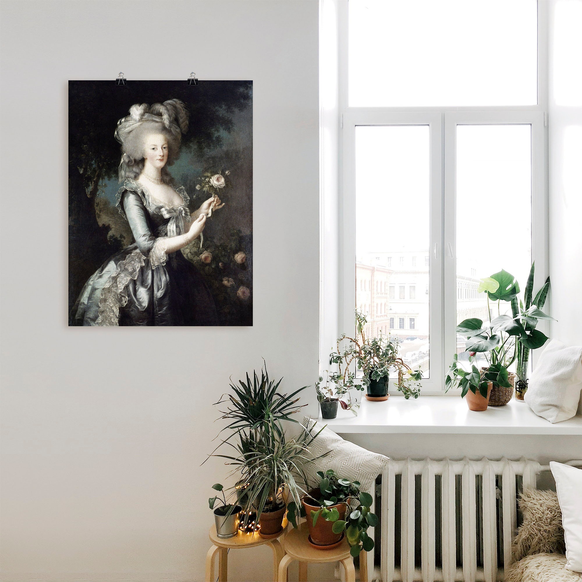 Artland "Marie Antoinette, 1783" Menschen 1 Stk. tlg. als Leinwandbild, Pos günstig online kaufen