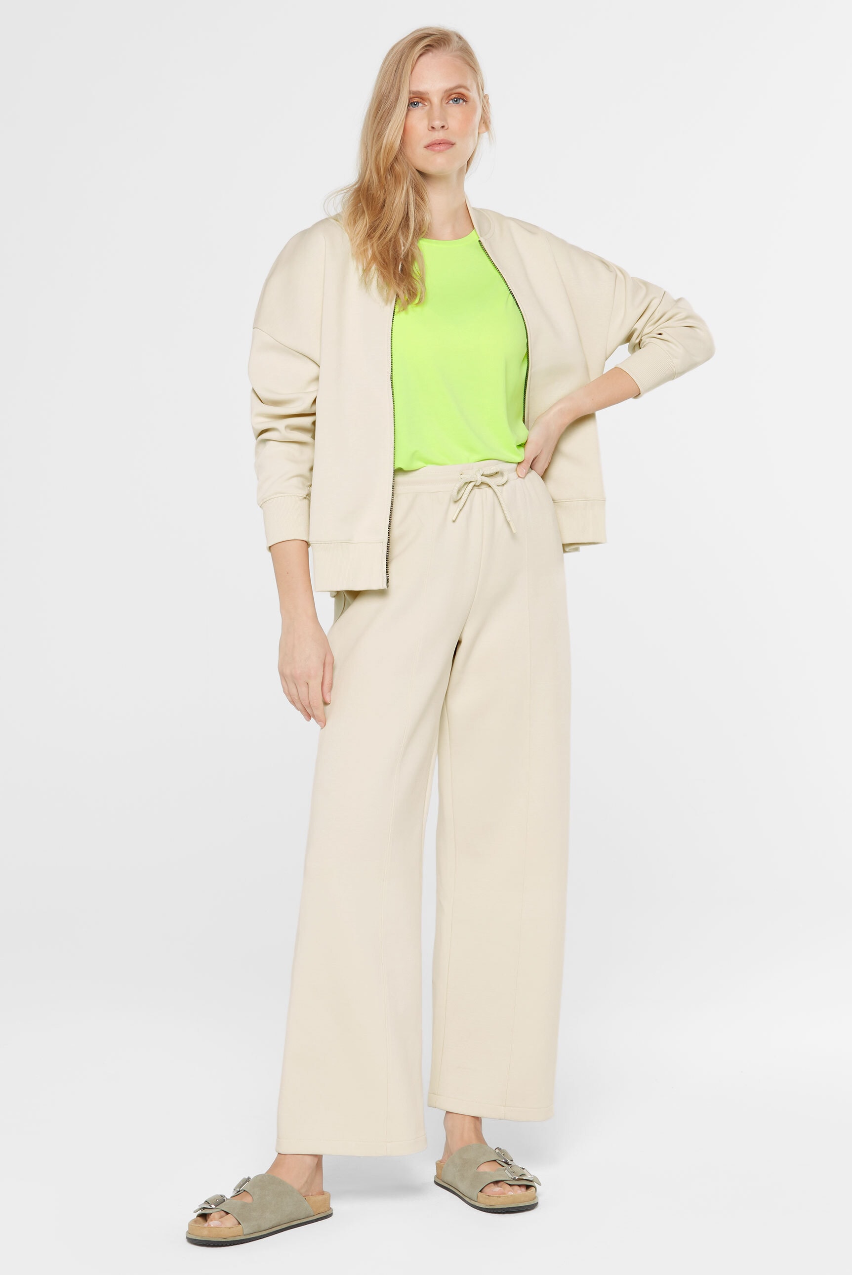 SENSES.THE LABEL Stoffhose, mit Elastikbund und Kordel