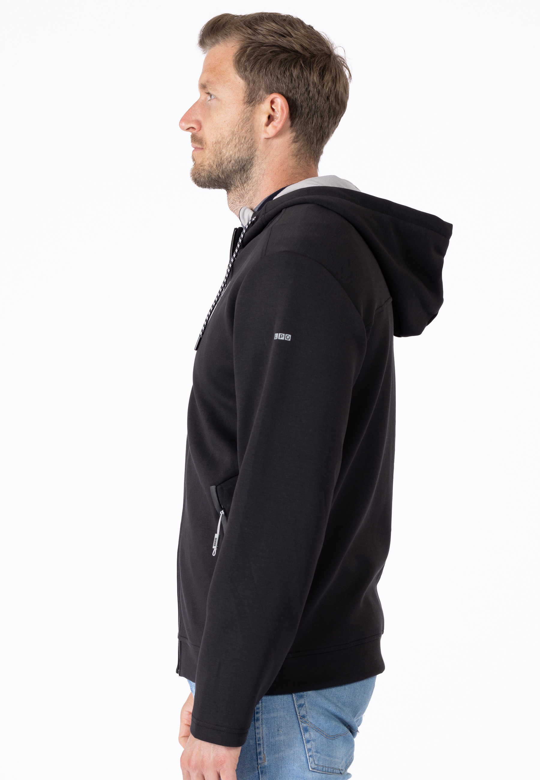 LPO Kapuzennickijacke »Herren-Kapuzenjacke-Rodney«