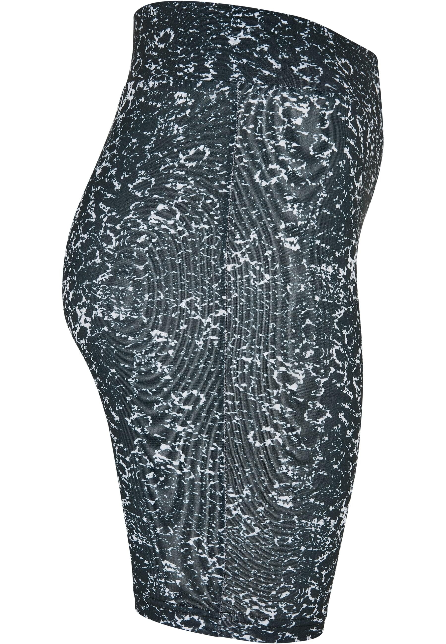 URBAN CLASSICS Radlerhose »Urban Classics Damen Ladies Tie Dye High Waist Cycle Shorts«, (1 tlg.)