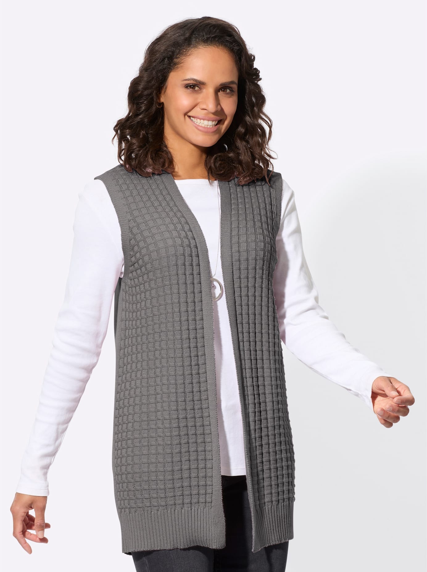 Casual Looks Vest Grey 44