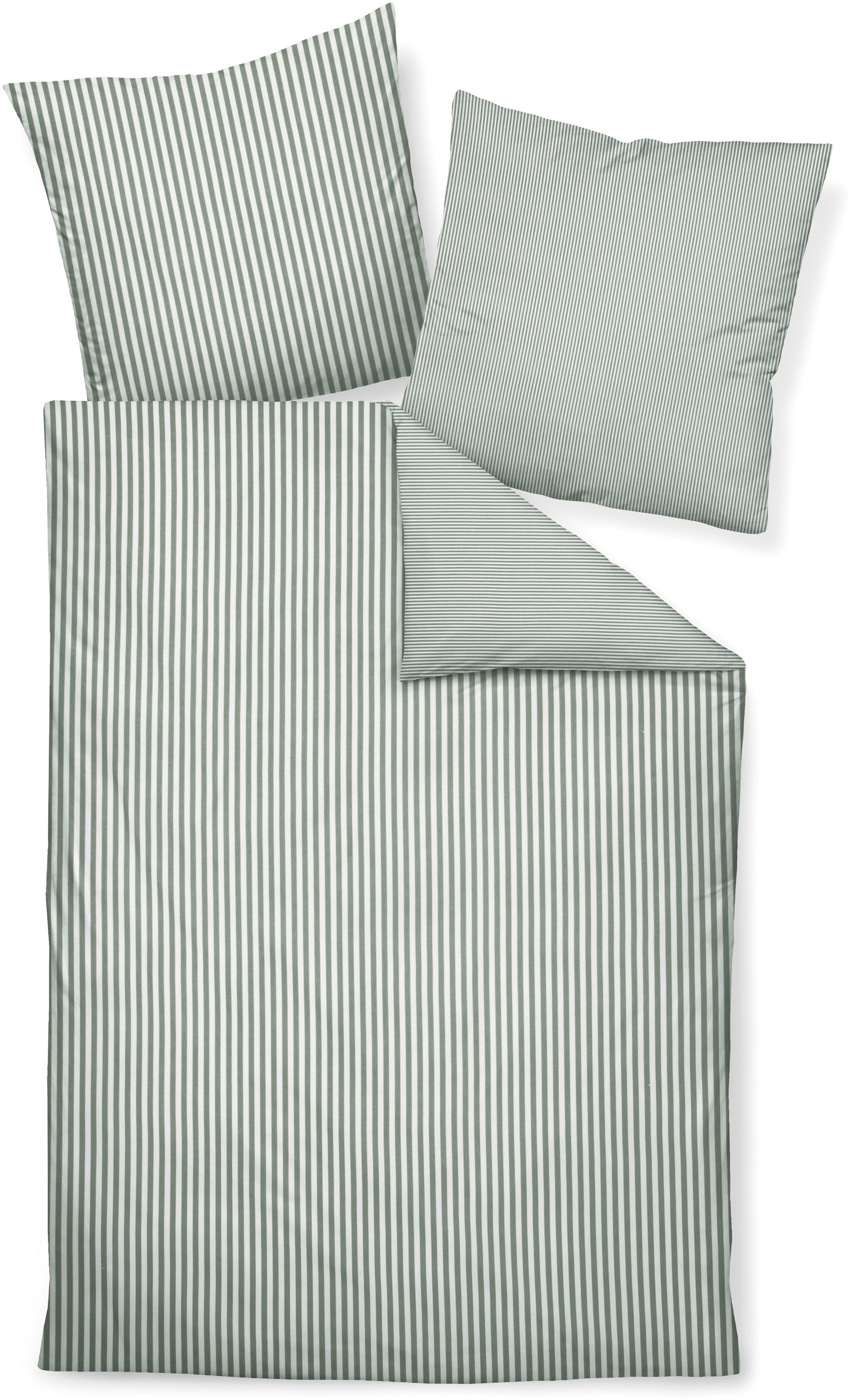 Janine Bettwäsche "Edelflanell78060 21" mit Reißverschluss günstig online kaufen