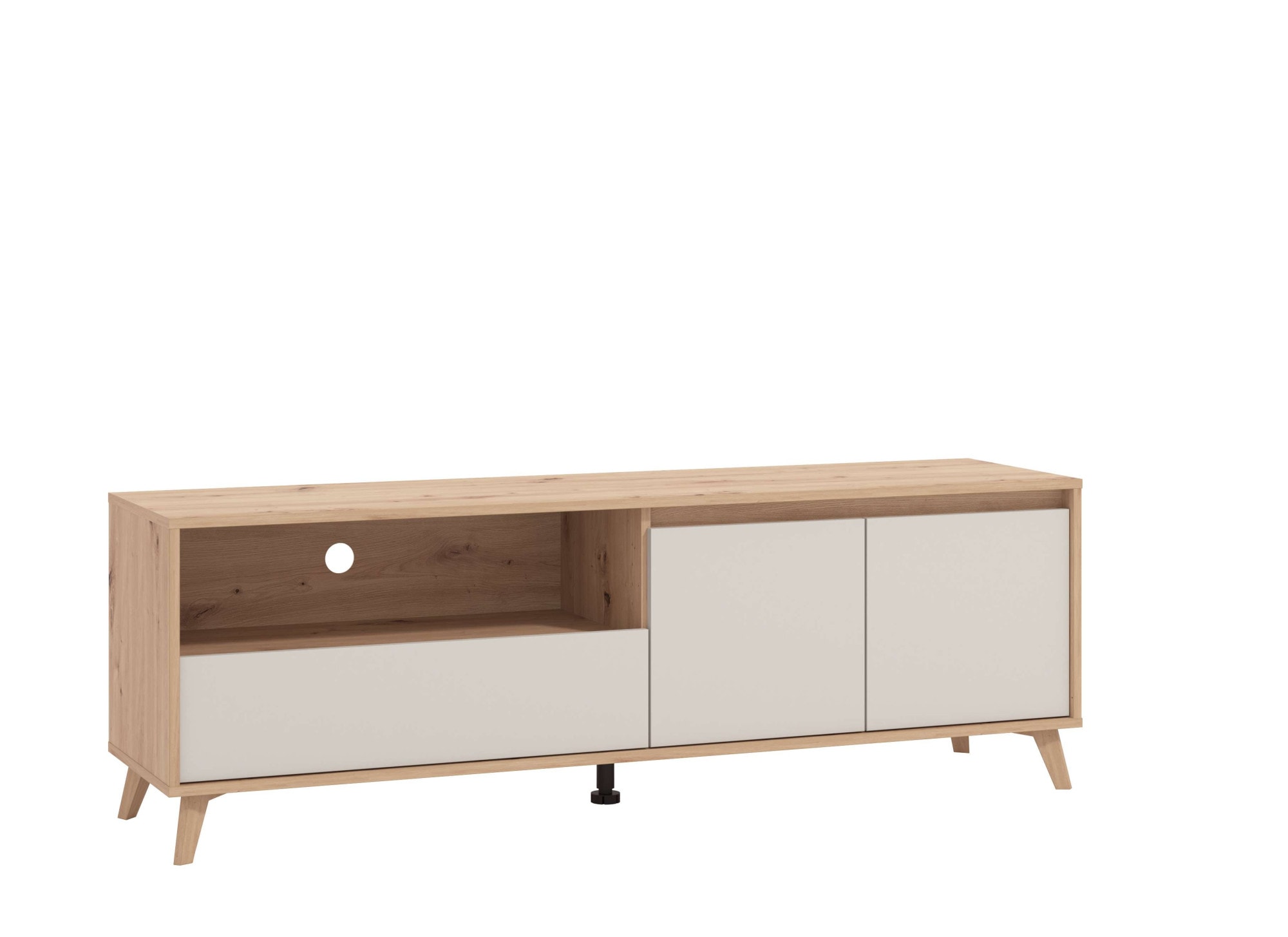Home affaire TV-Board "Stirling, TV-Kommode, TV-Board, TV-Schrank, Breite 158,5 cm" in 2 Farbausführungen, 2 Türen, mit Schublade