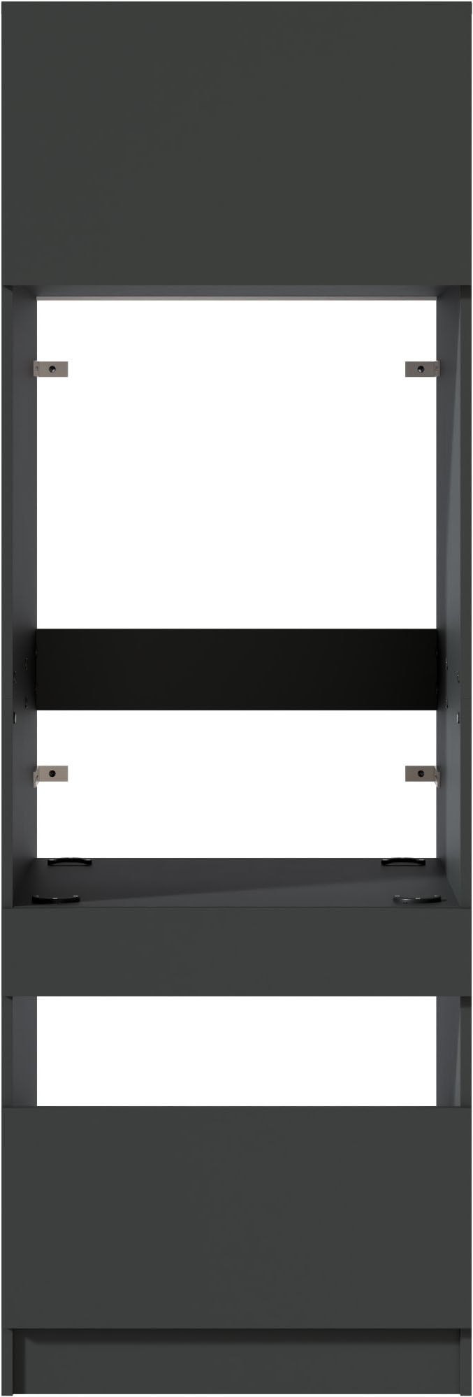 BASIC by Balculina Waschmaschinenumbauschrank »Washhome B/T/H 68x200x68 cm« 1 Stk. tlg. Breite 68cm, ausziebarer Tablerboden