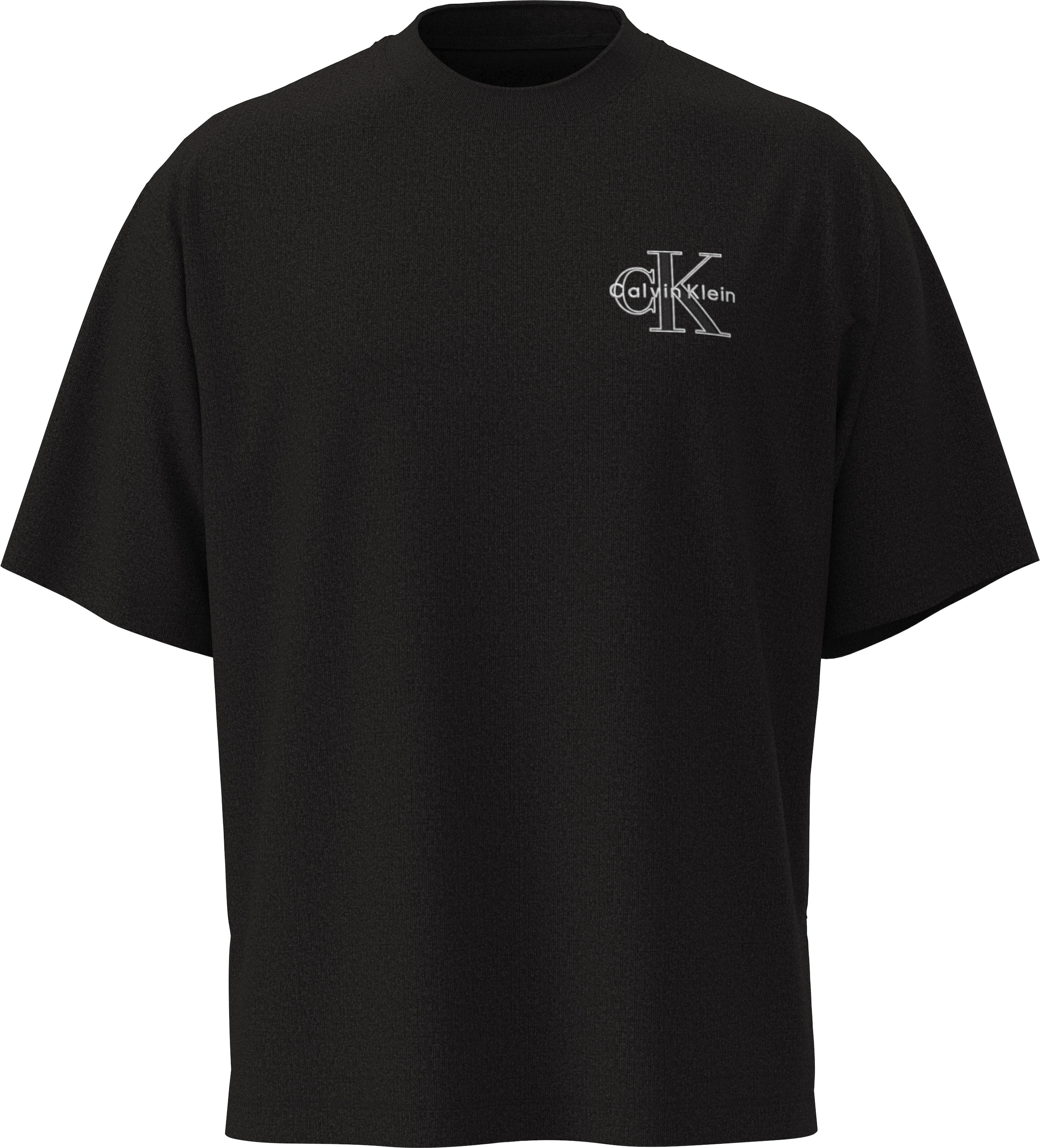 Calvin Klein Jeans T-Shirt »A- SS REL SEASONAL MONOLOGO TEE«, Mit Rundhalsausschnitt