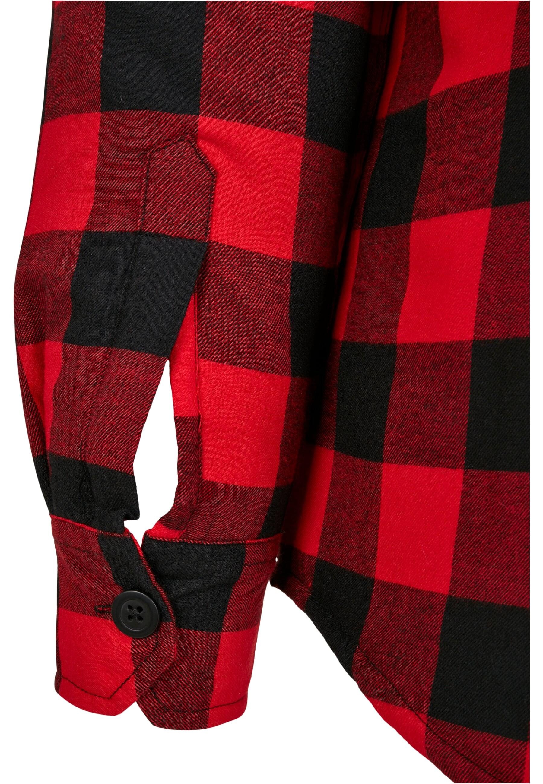 URBAN CLASSICS Langarmhemd »Urban Classics Herren Padded Check Flannel Shirt«, (1 tlg.)