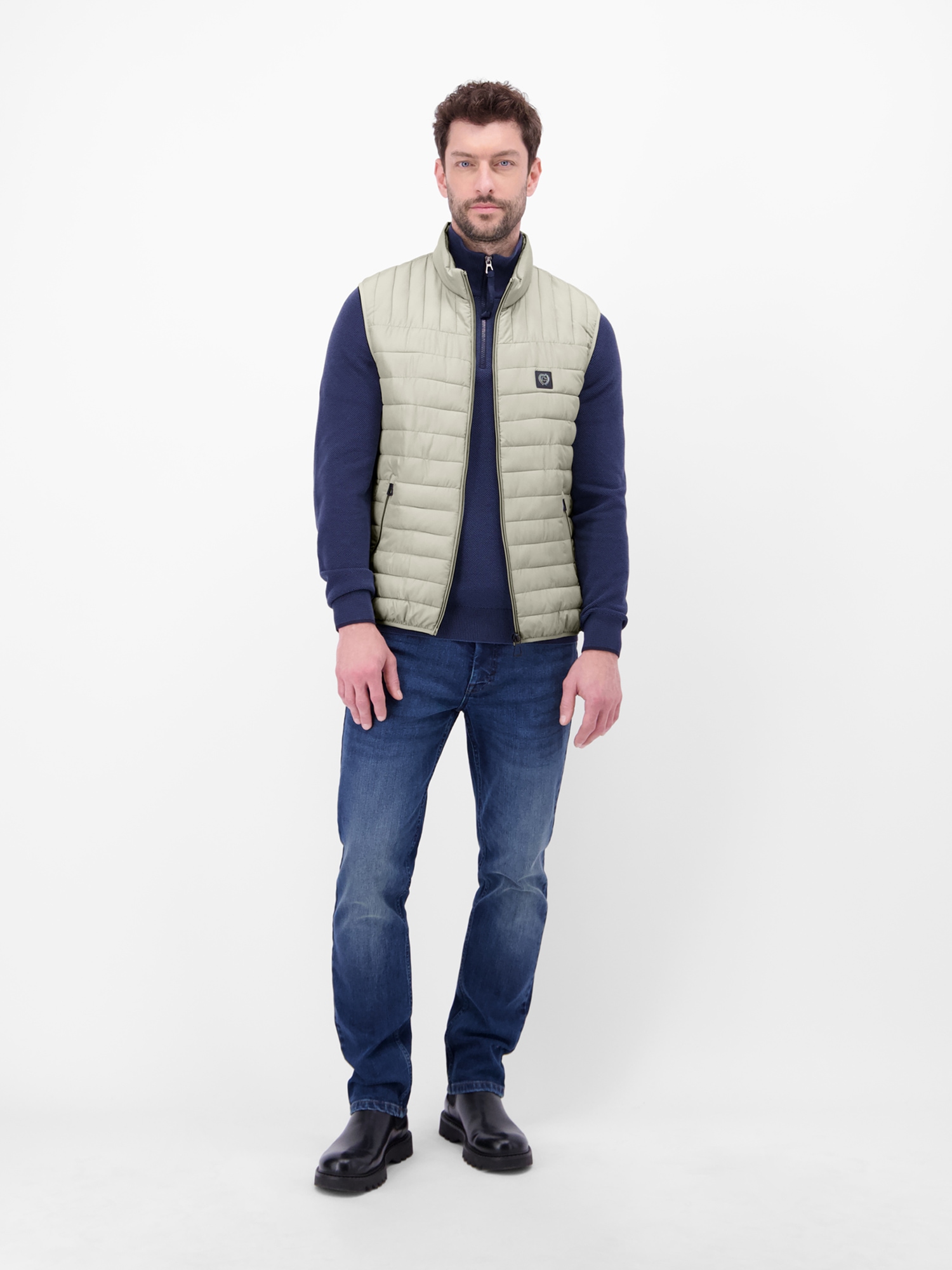 LERROS Steppweste »Steppweste für Herren, leicht gefüttert«