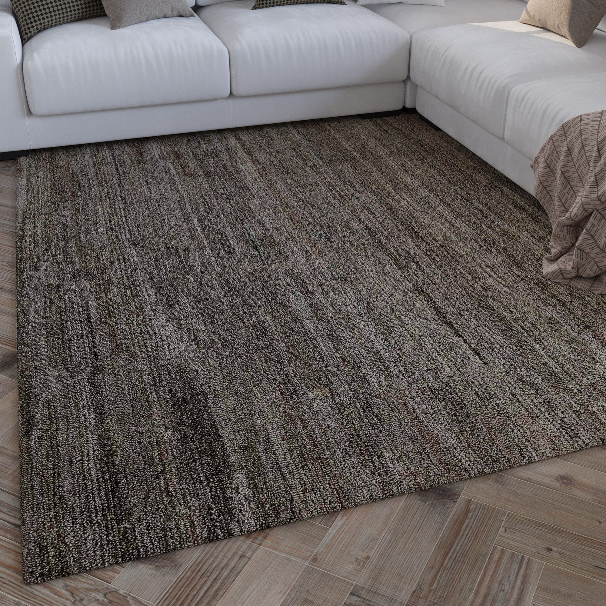 Wecon home "Hamptons EIGHTEEN" rechteckig 15 mm Höhe Läufer, Kurzflor, Wohnzimmer, Schlafzimmer, elegant, robust, Streifen