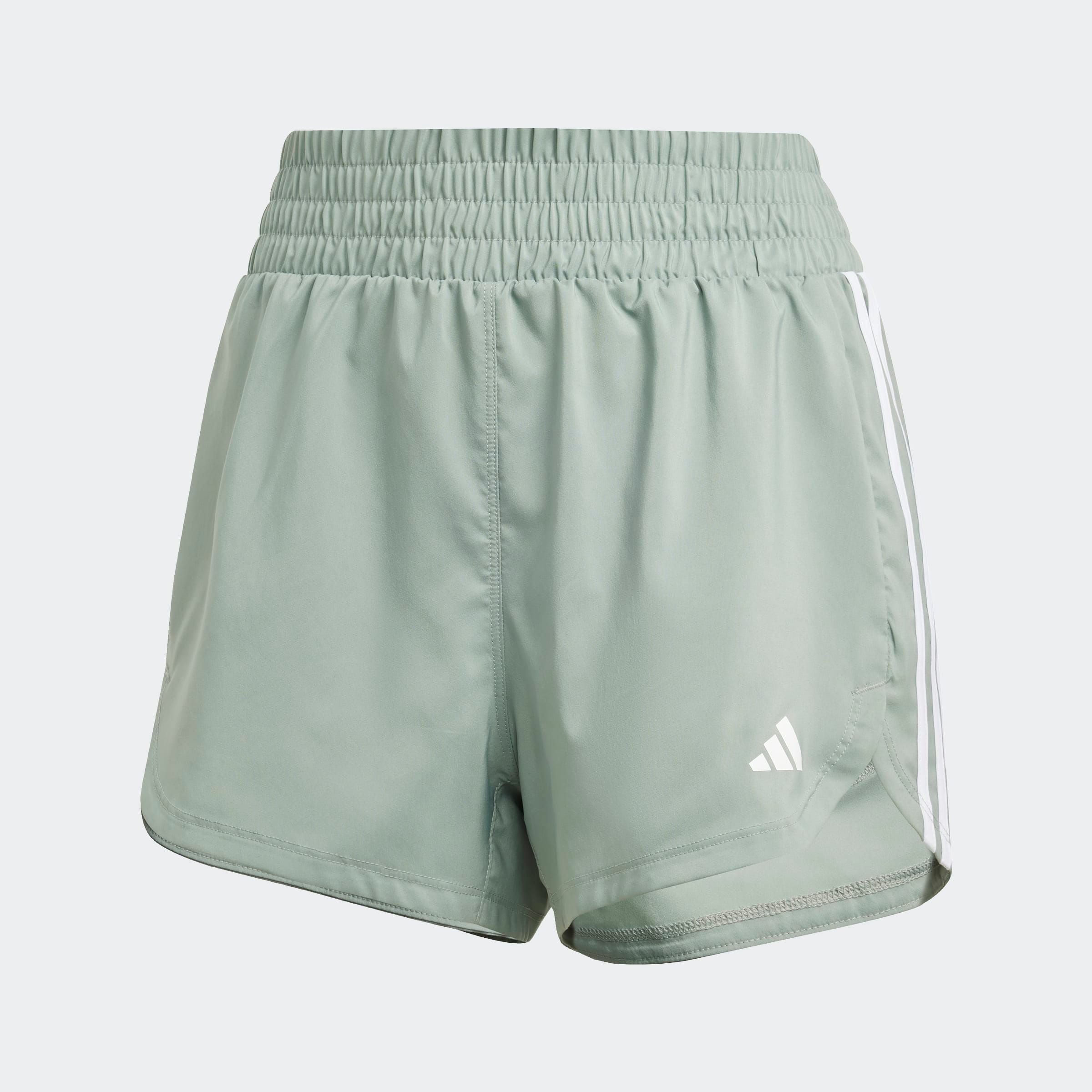 adidas Performance Shorts »PACER WVN HIGH«, (1 tlg.), Woven Trainingsshorts mit hohem Bund