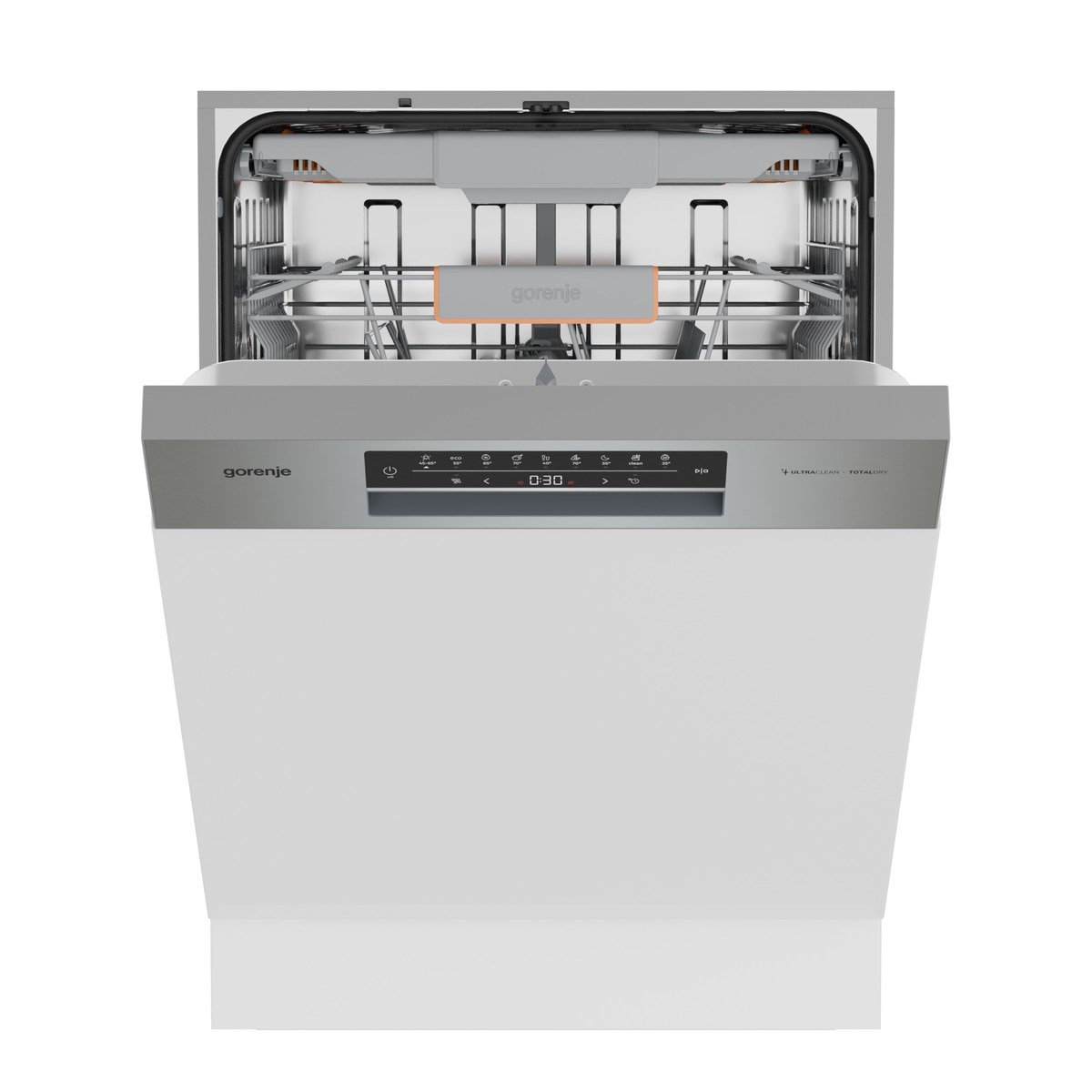 GORENJE teilintegrierbarer Geschirrspüler »GI663C95X« 9,4 l 16 tlg. Maßgedecke 16 Maßgedecke, auto. Türöffnung, Besteckschublade