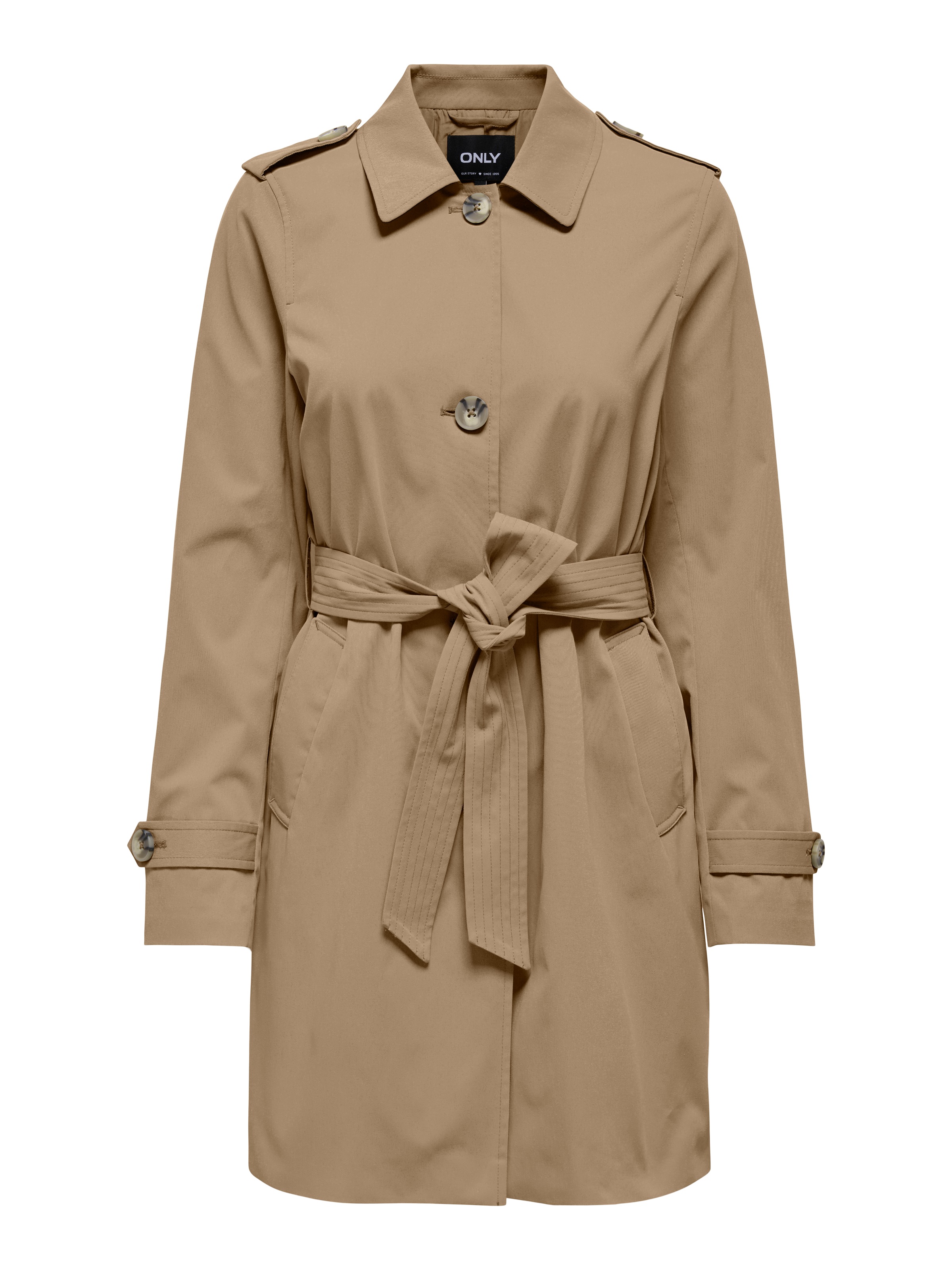 ONLY Trenchcoat "ONLDISA LIFE SB TRENCHCOAT CC OTW" klassischer Schnitt günstig online kaufen