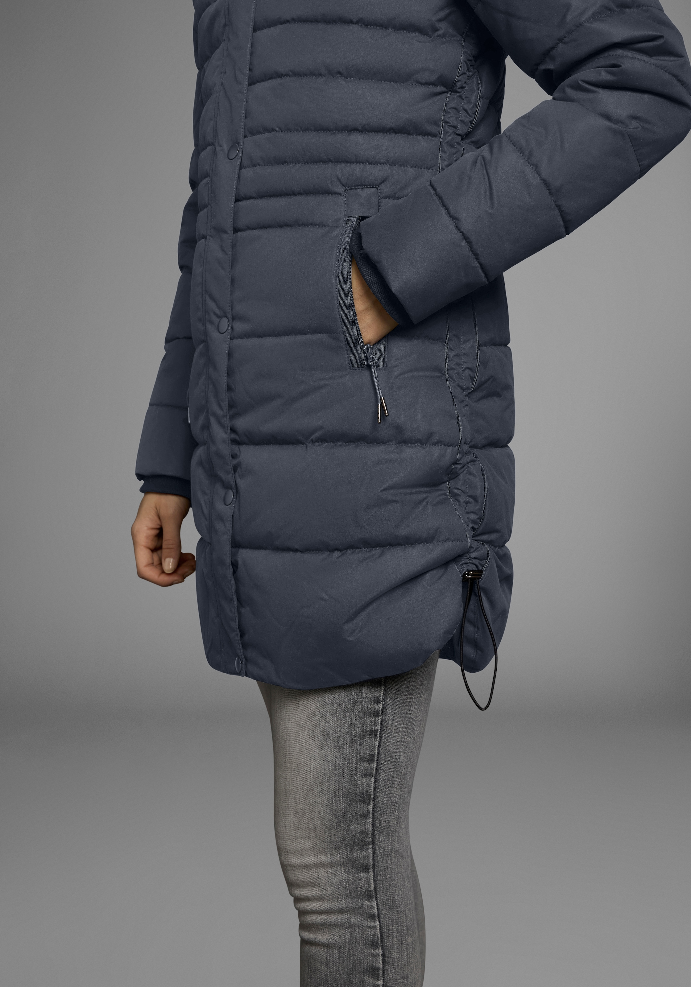 Polarino Wintermantel Warm wattiert. Obermaterial wasserabweisend und winddicht.
